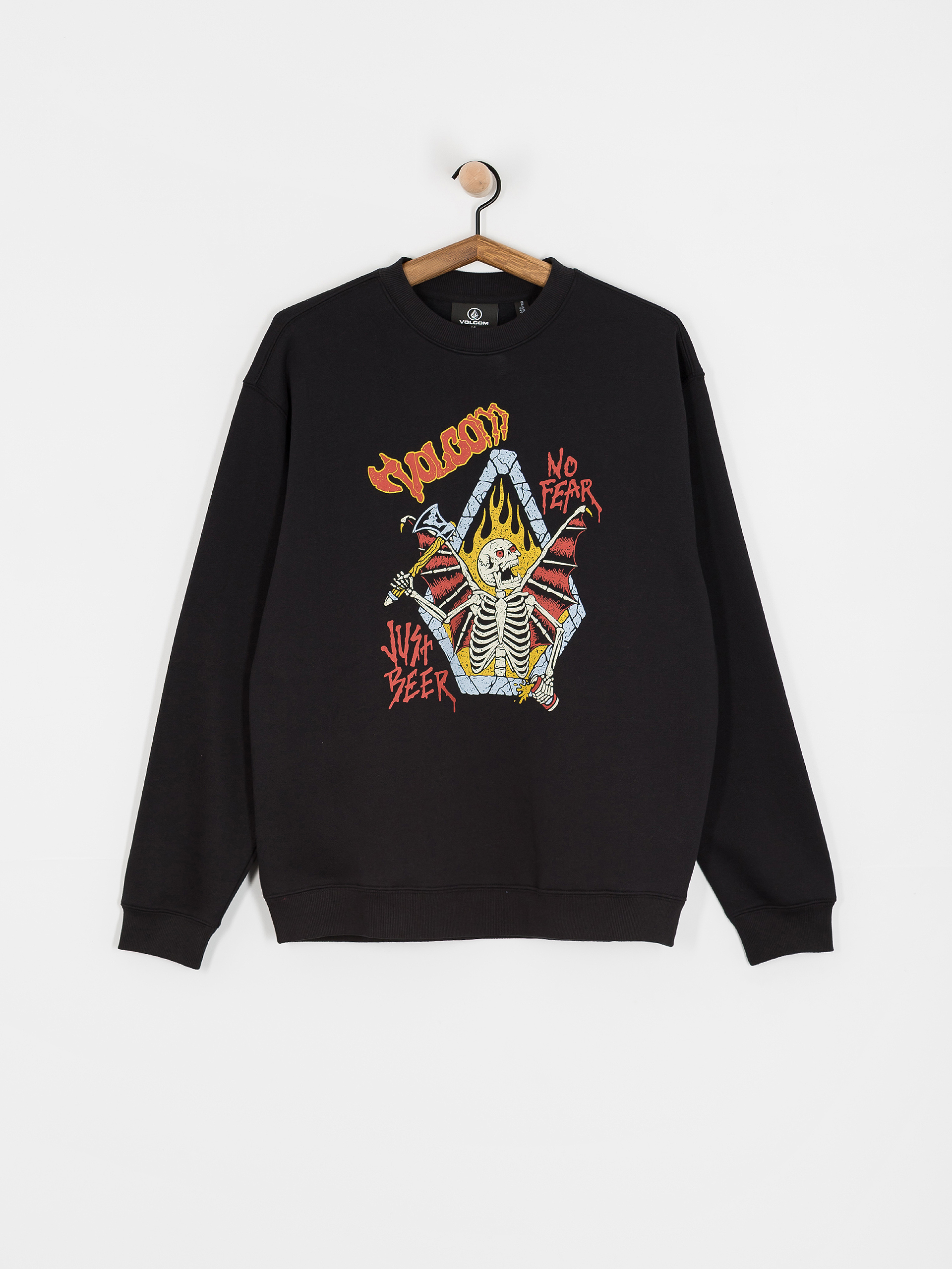 Polar Skate Sweatshirt Frankie Half Zip - black (black)