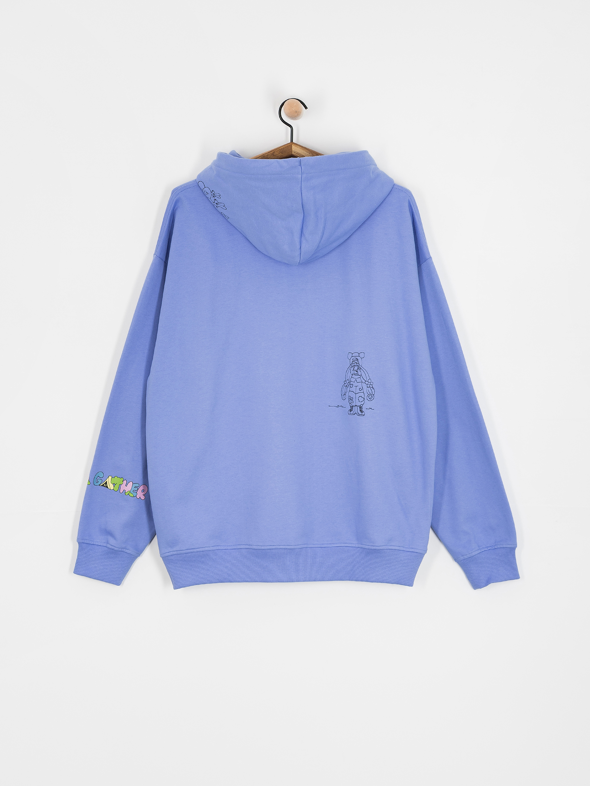 The North Face Mountain Cleanup Oversized HD Hoodie (virtual blue)