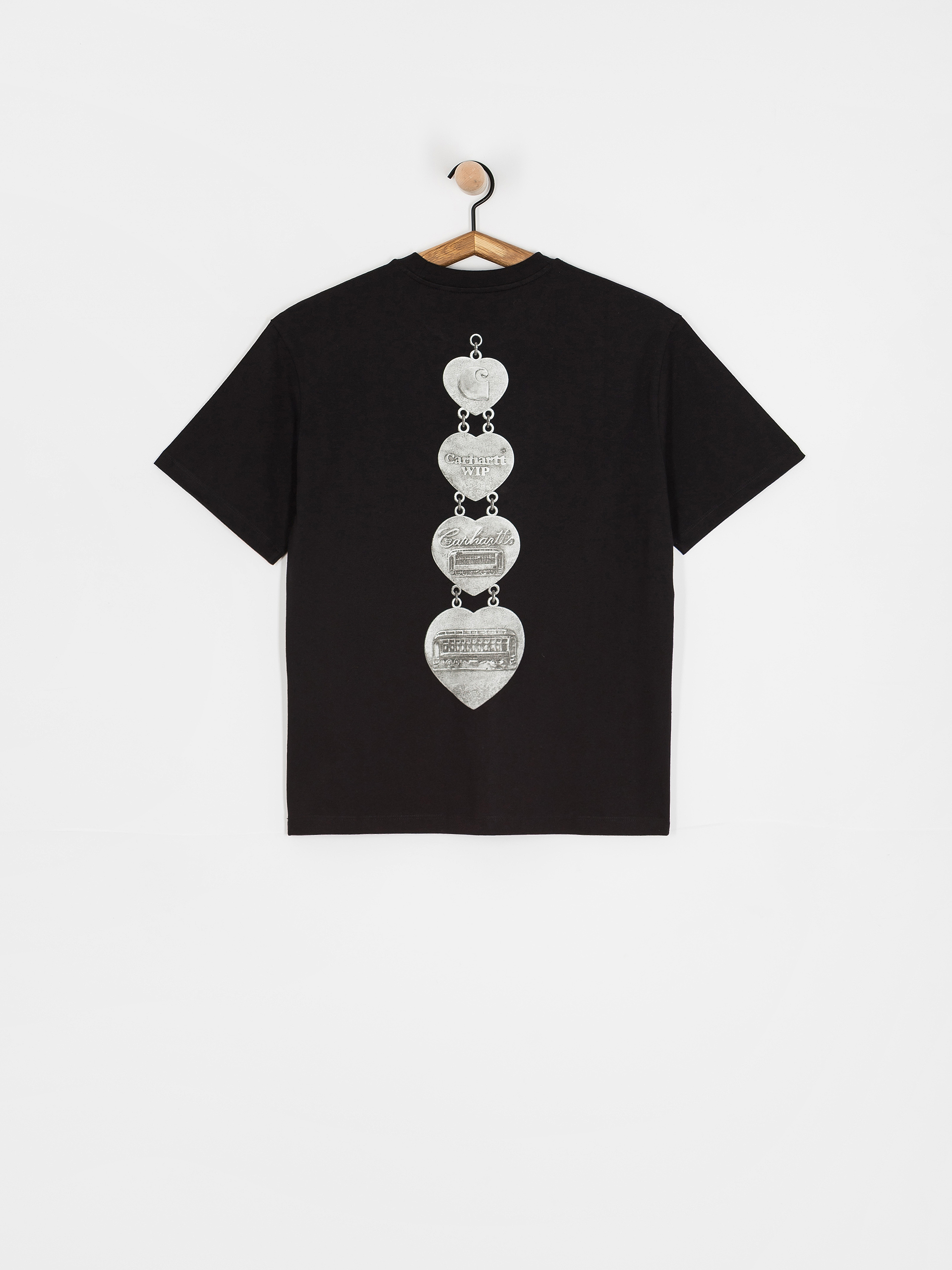 Carhartt WIP Hartt Chain Wmn T-Shirt - black (black) Carhartt WIP Hartt Chain Wmn T-Shirt - black (black)