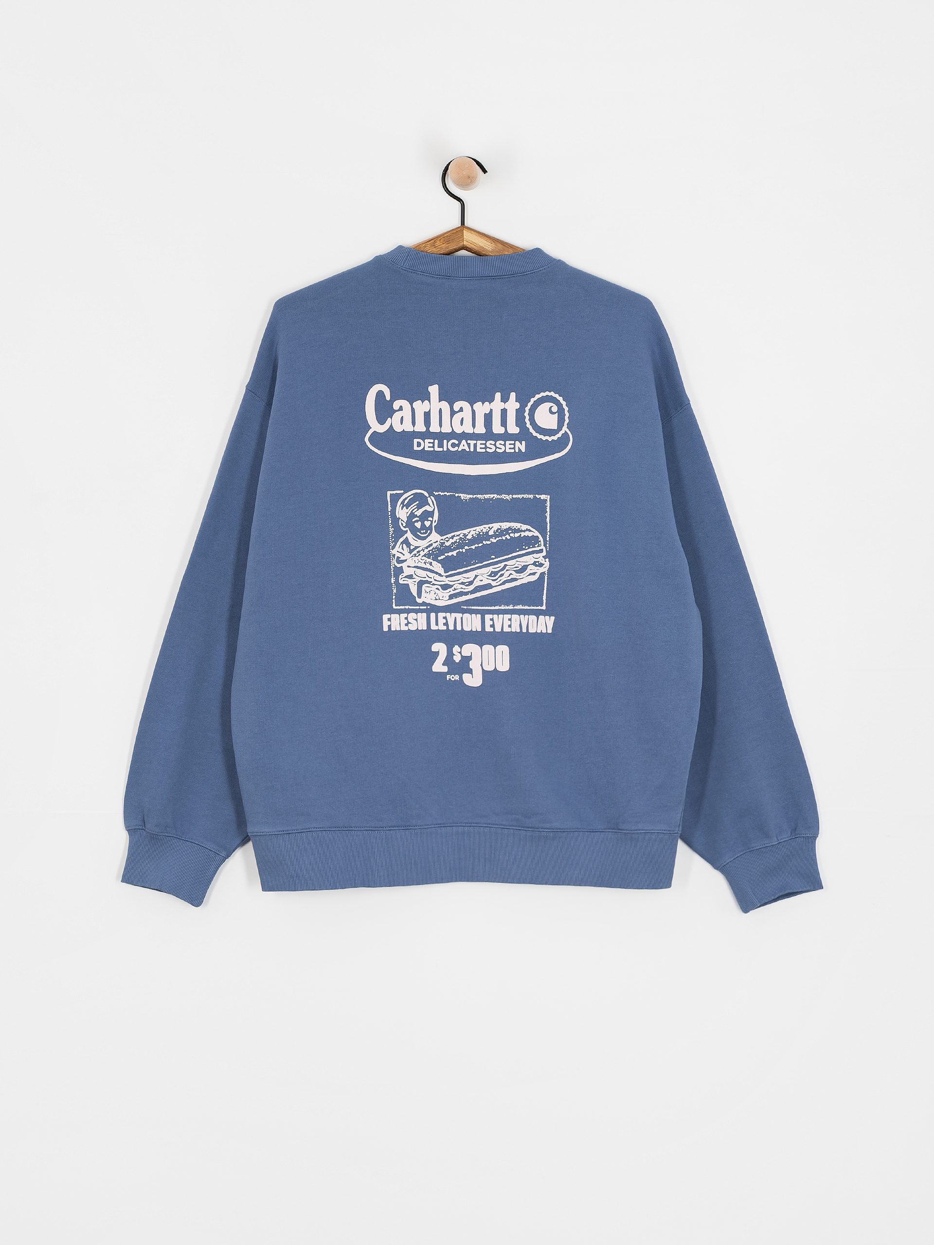 Carhartt WIP Catalogue Sweatshirt (blue iris/air pink)