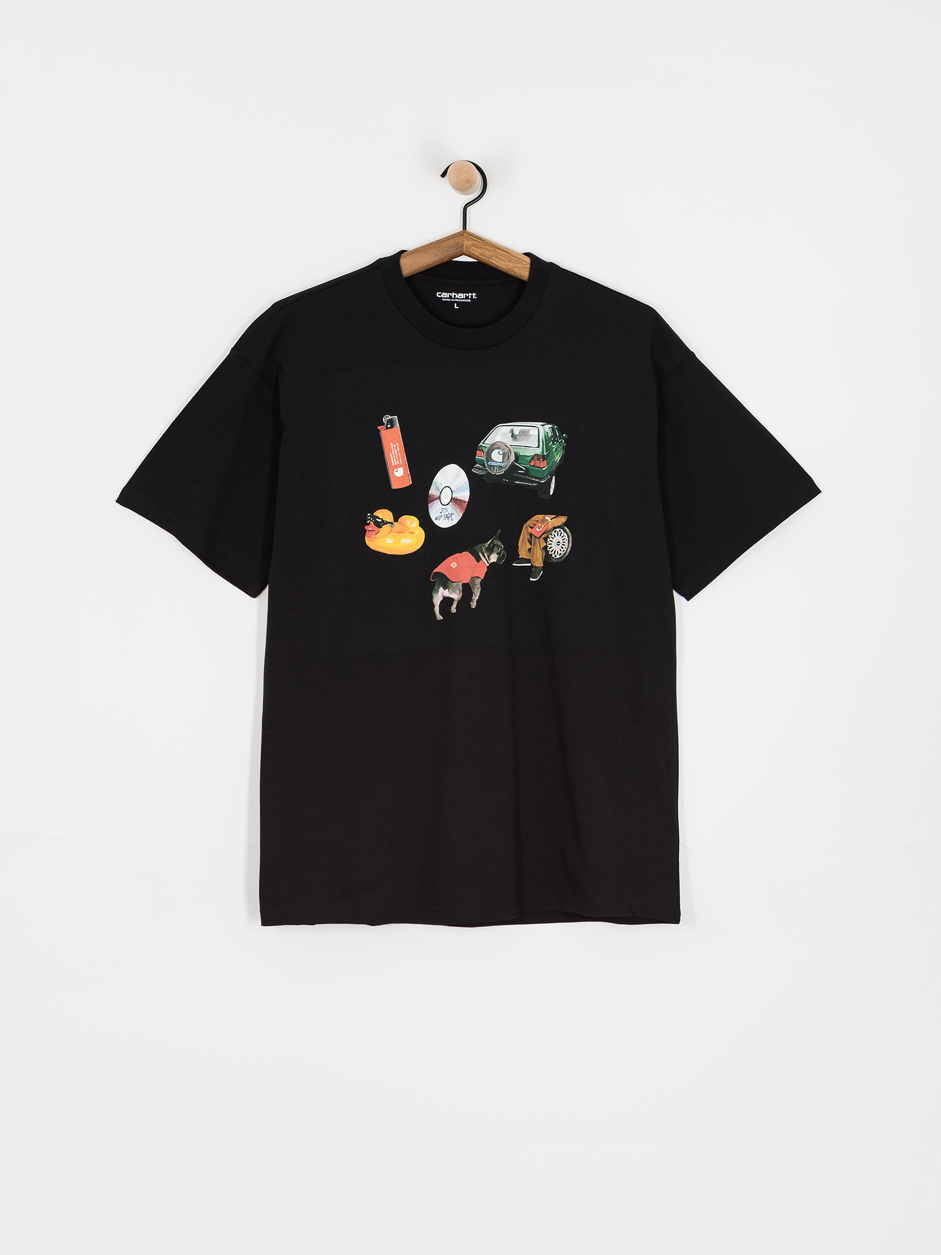 Stussy Angel T-shirt - black (black)