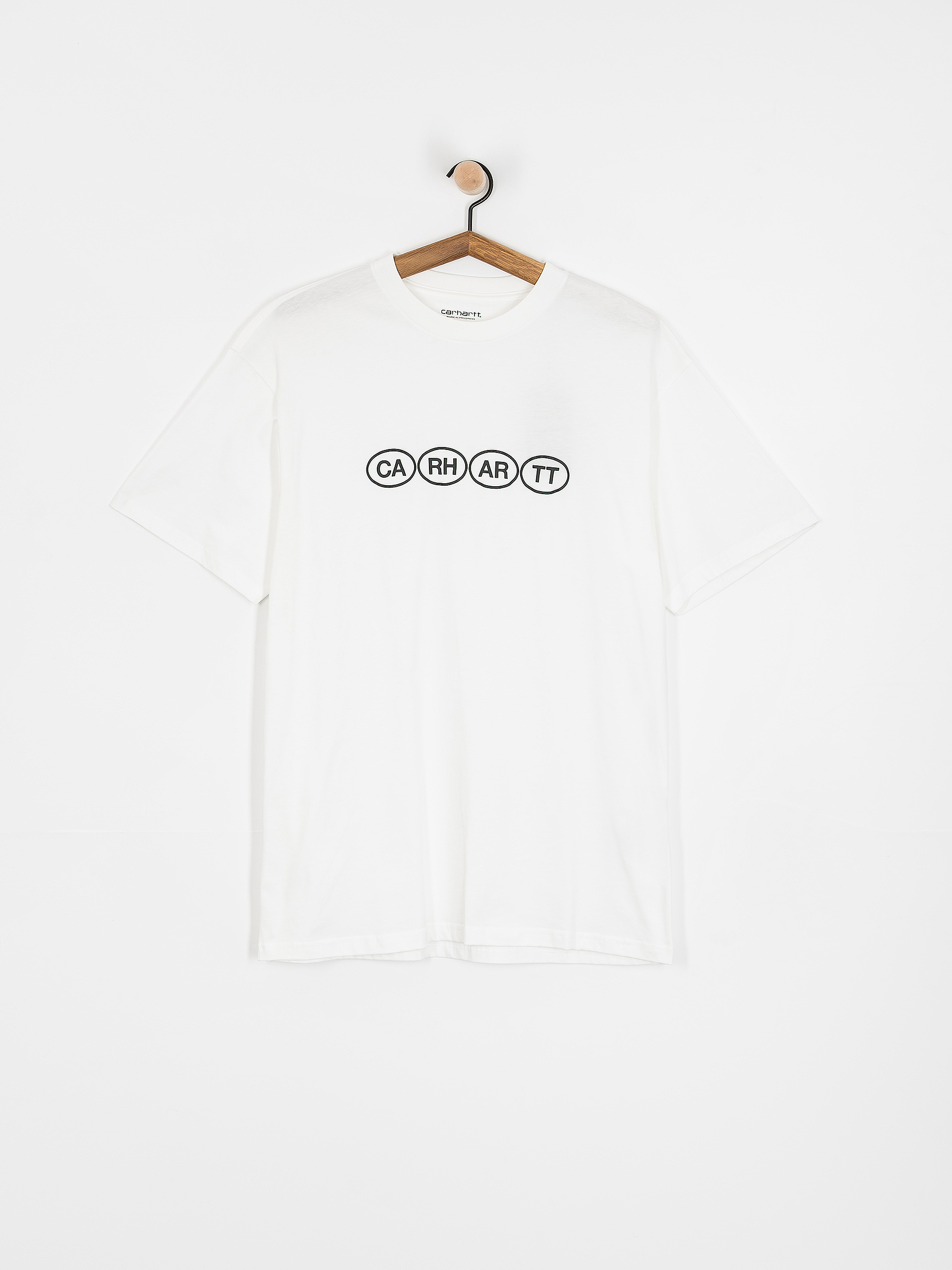 【Carhartt】 ★ S/S BUMPER T-SHIRT ★ LOOSE FIT Carhartt WIP Bumper T-Shirt - black (black/white)