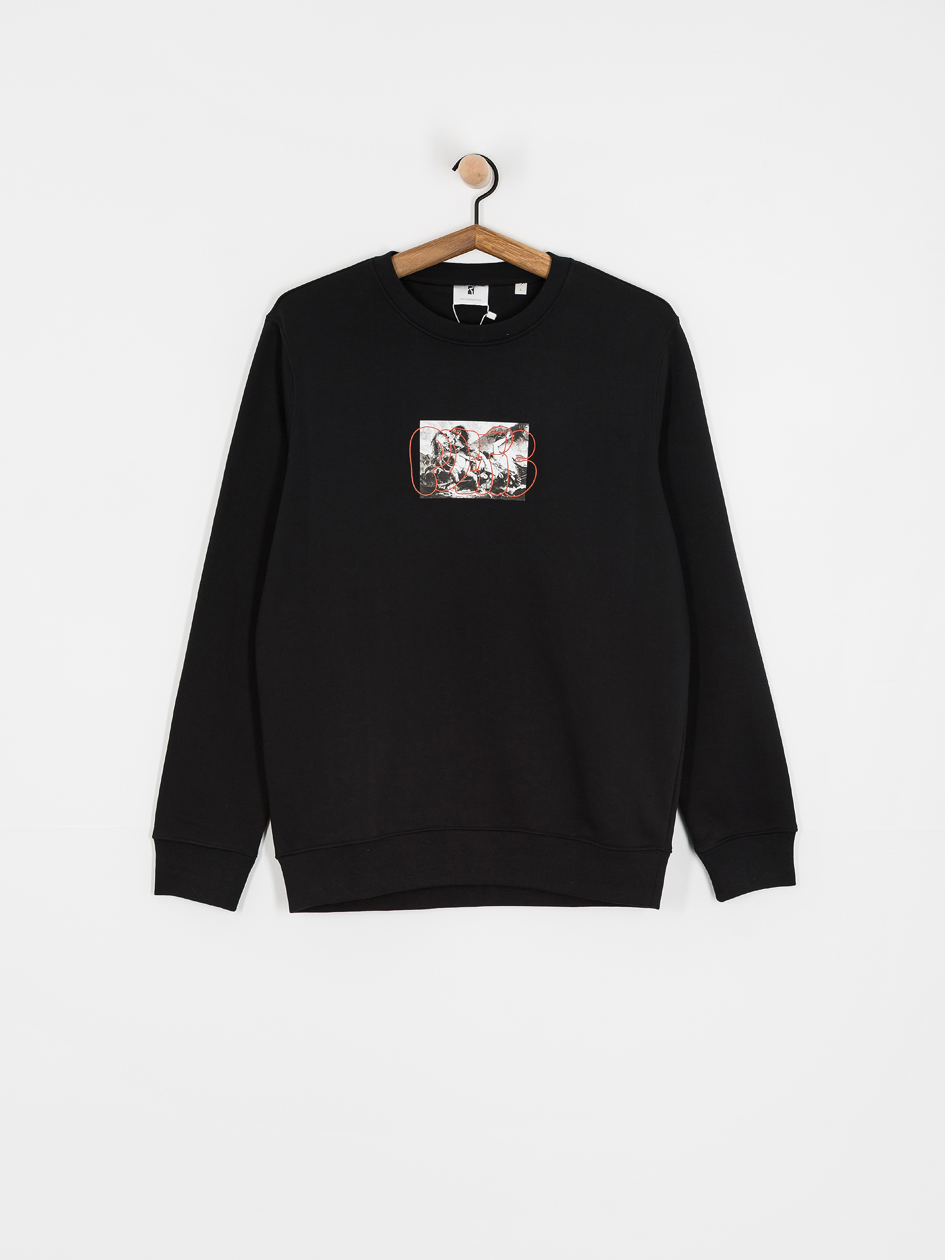 Polar Skate Sweatshirt Frankie Half Zip - black (black)