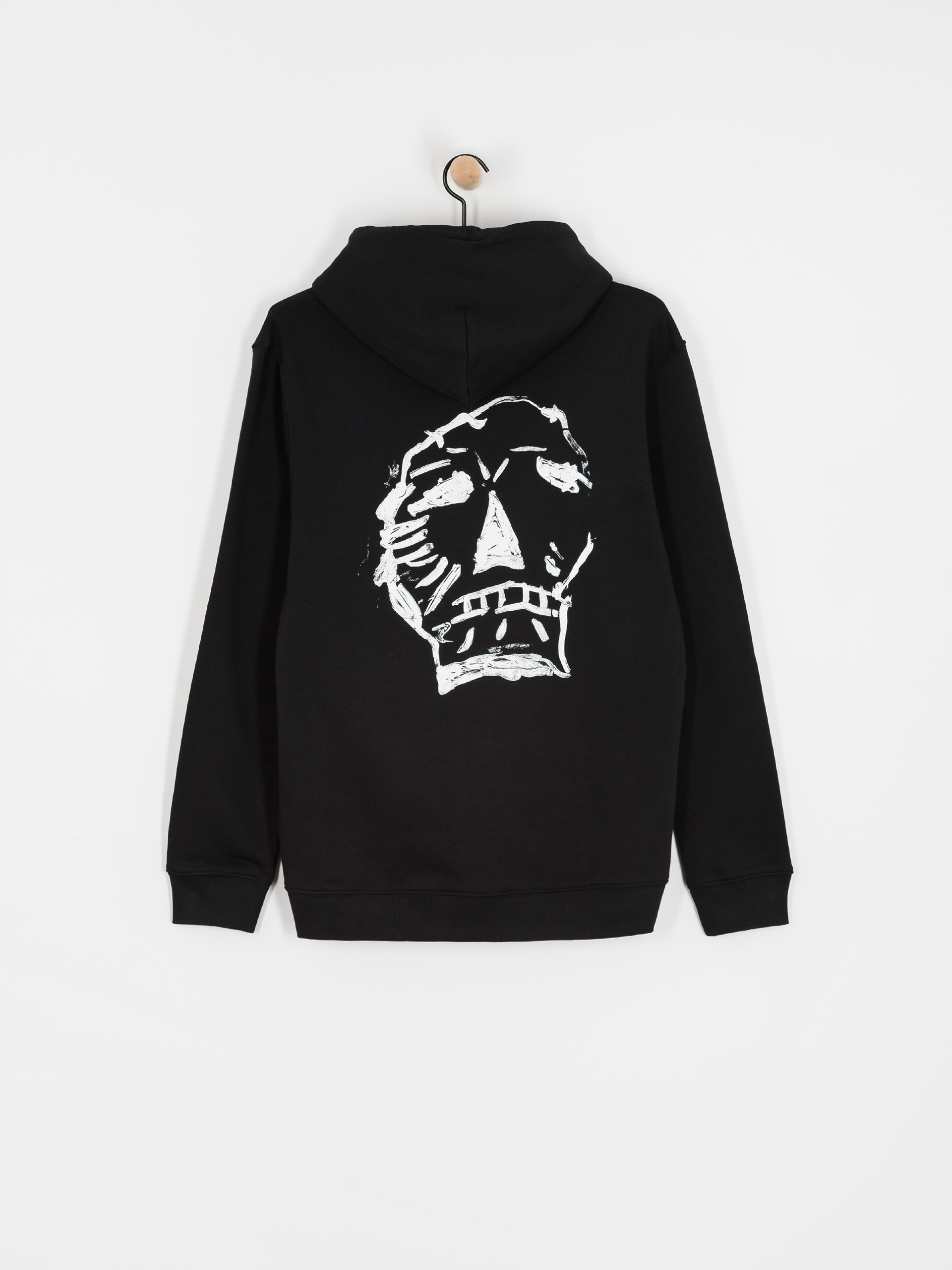 Poetic Collective Hoodie Big Skull HD (black)
