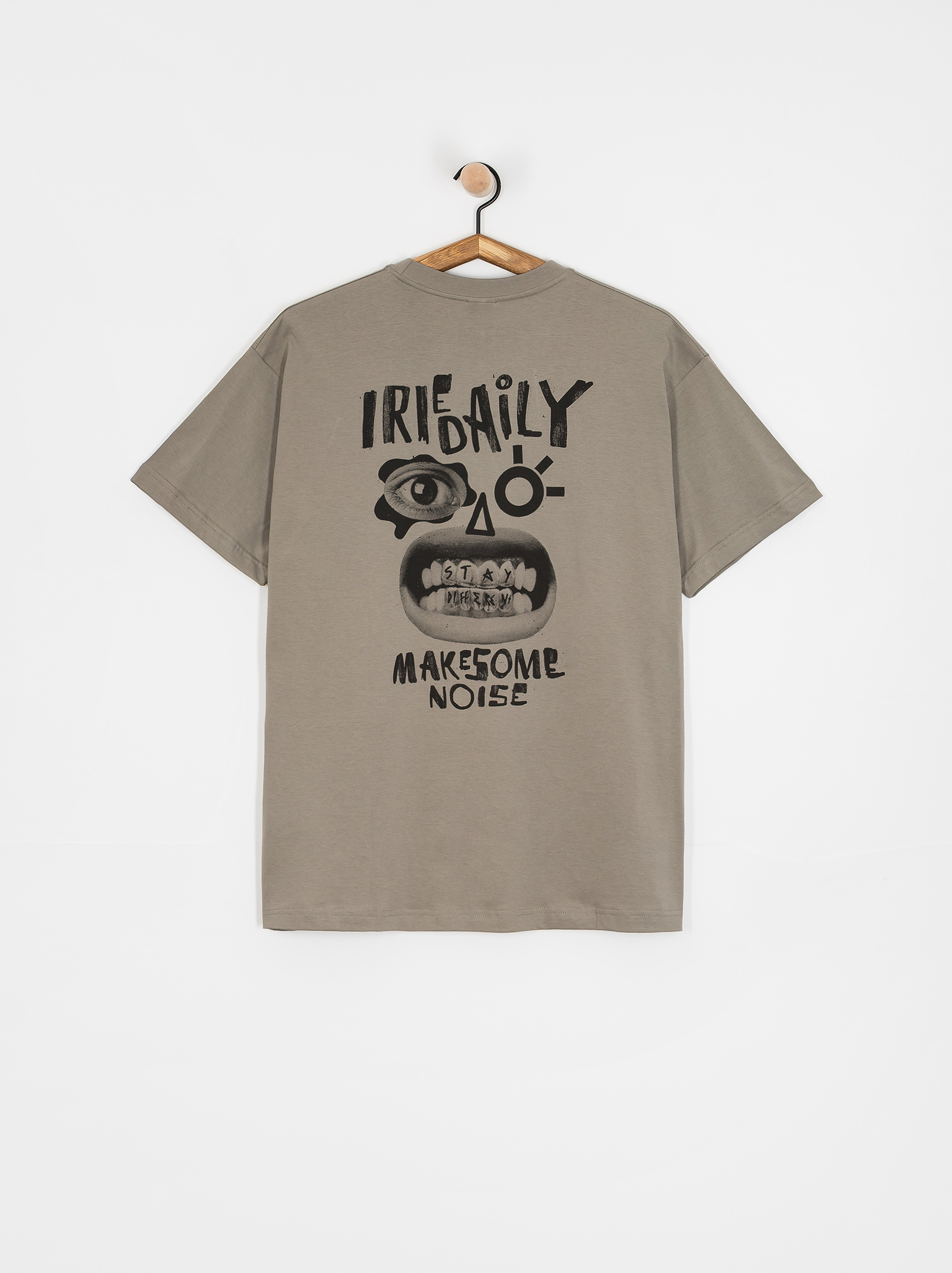 Iriedaily T-Shirt Make Noise (smokey olive)