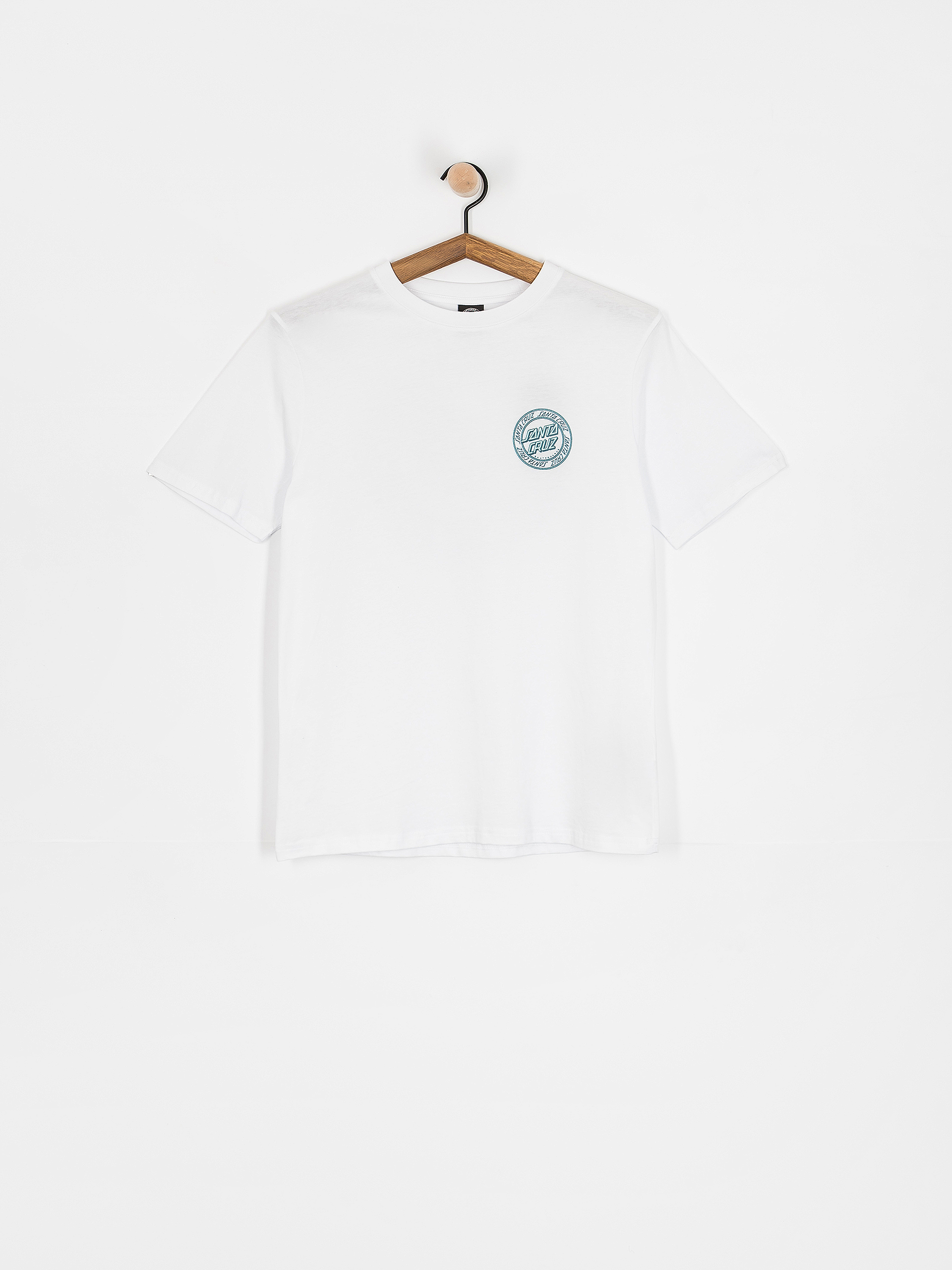 Santa Cruz T-Shirt Check Outline Ringed Dot Wmn (white)