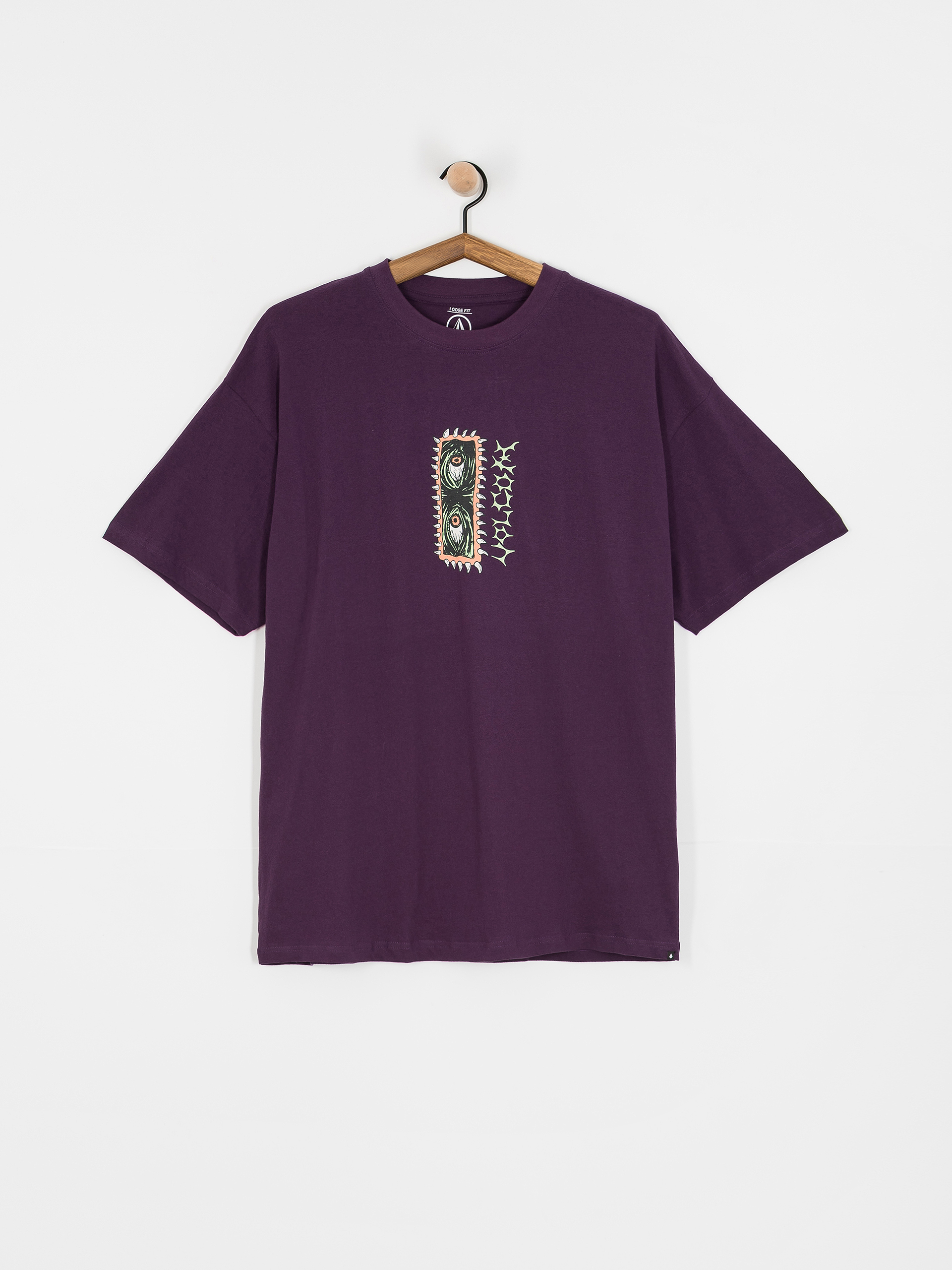 Volcom Eye Rust Lse T-Shirt (grape royale)