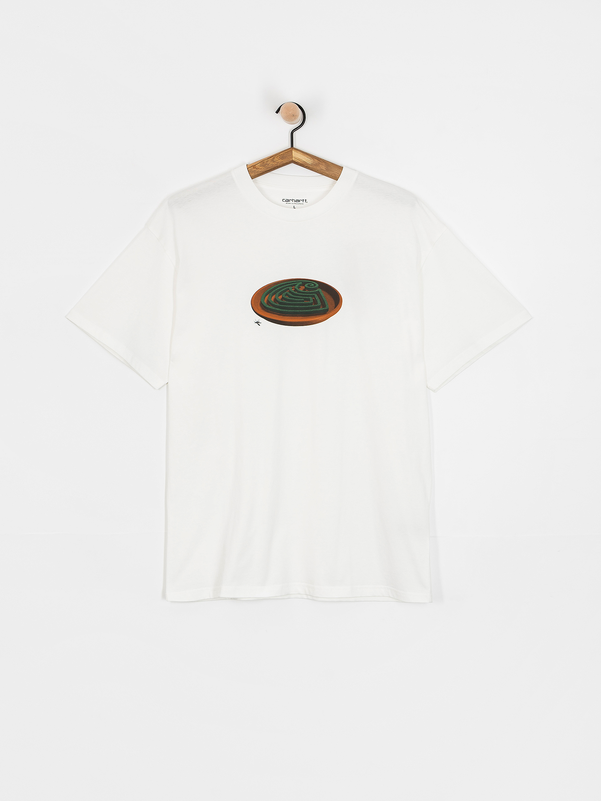 Tシャツ・カットソー CARHARTT WIP Organic cotton t-shirt with spiral logo Organic cotton t-shirt with spiral logo CARHARTT WIP