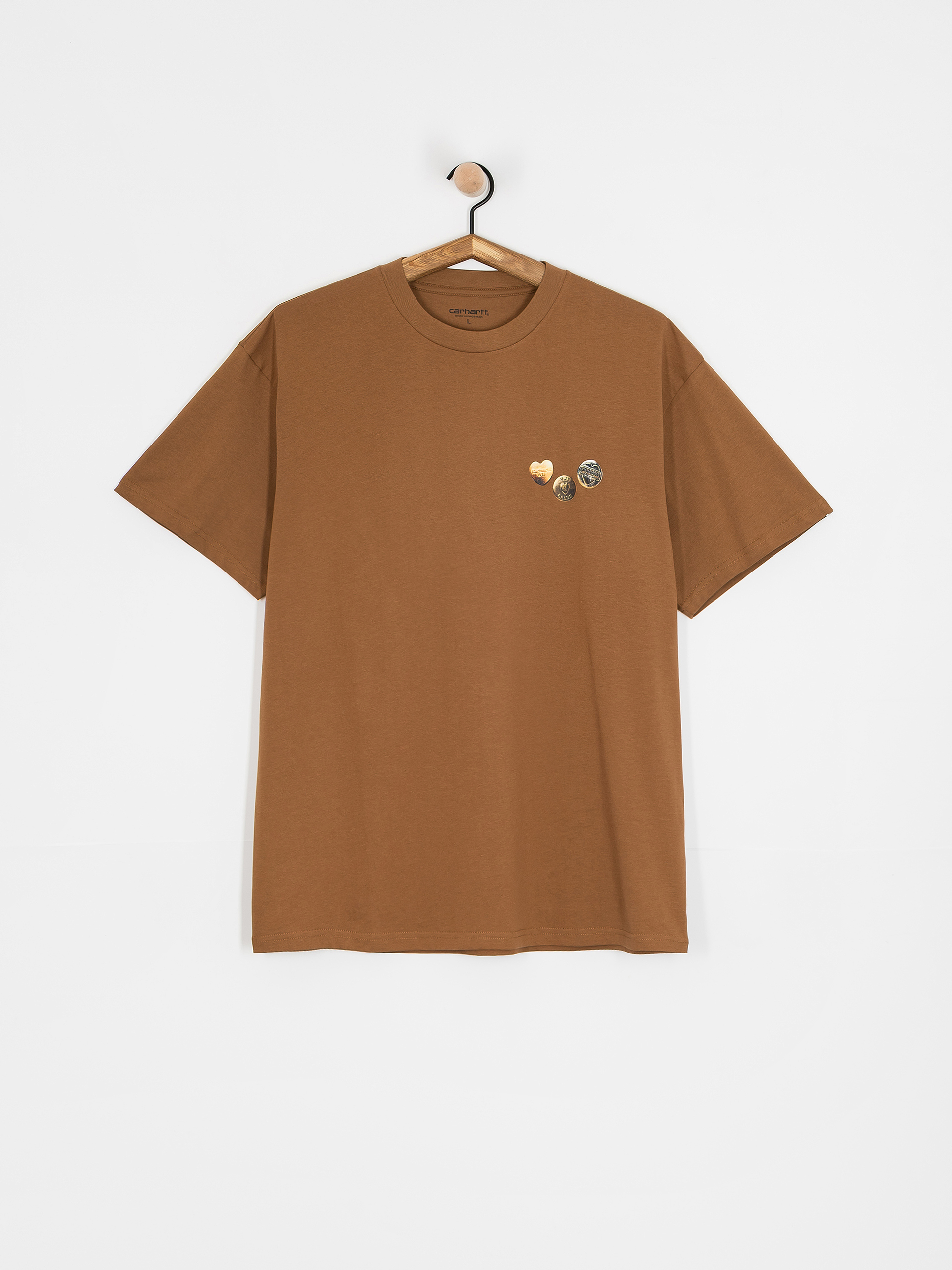 Carhartt WIP Button T-Shirt (hamilton brown)