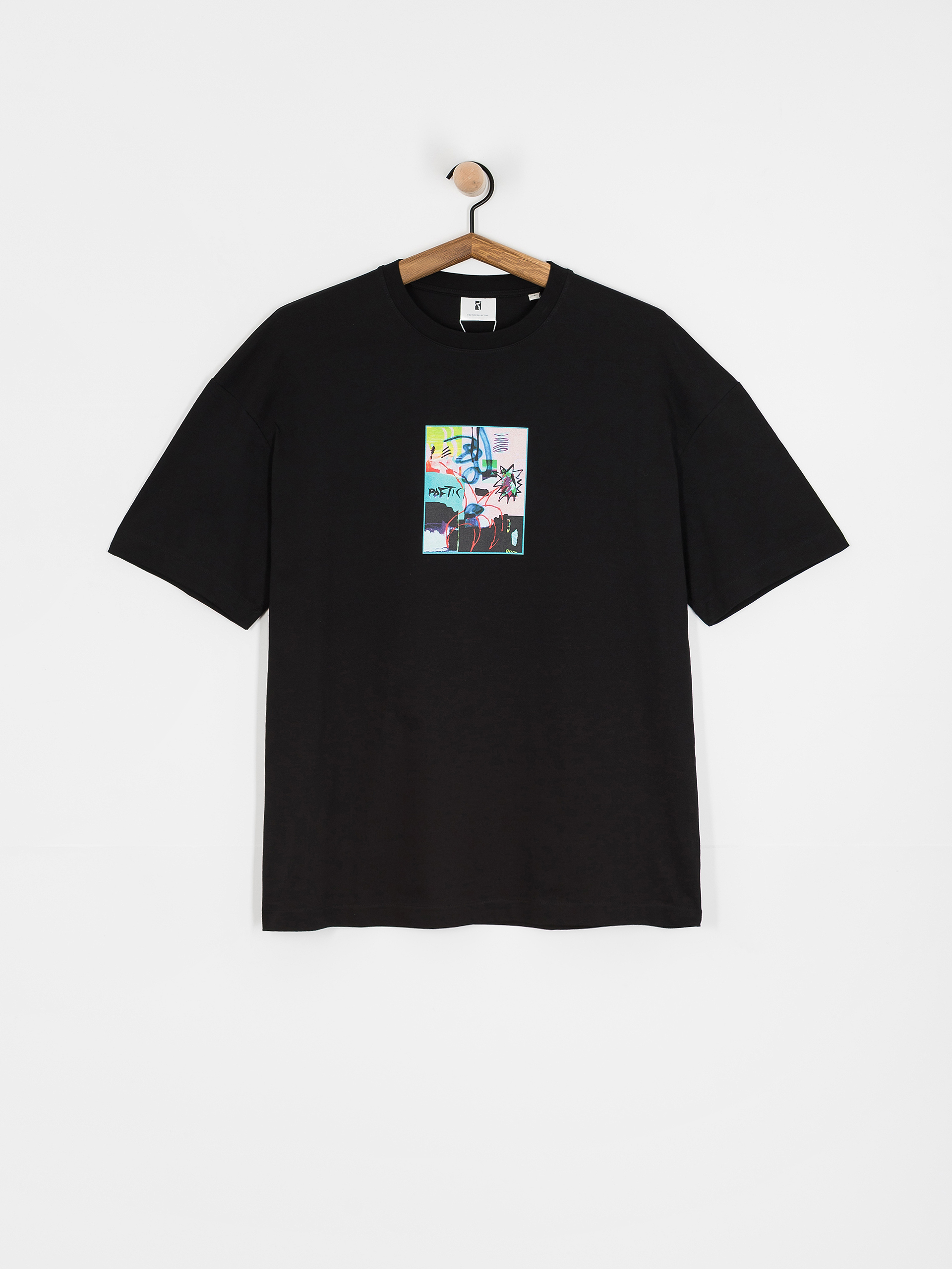 Stussy 80 Rose Pig. Dyed T-shirt - black (black) Stussy 80 Rose Pig. Dyed T-shirt - black (black)
