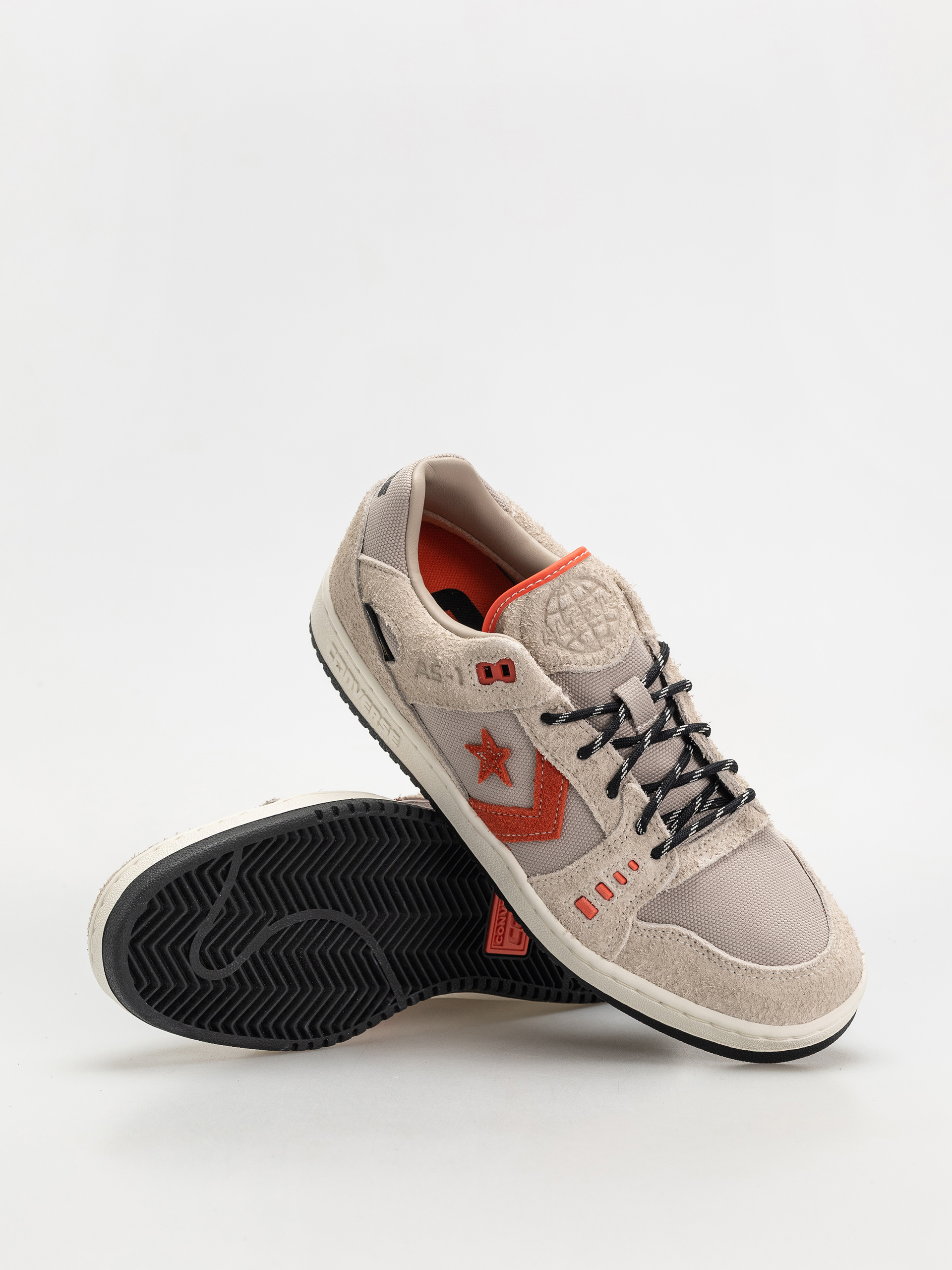 Converse As 1 Pro Ox Shoes (papyrus/black/vermillion red)