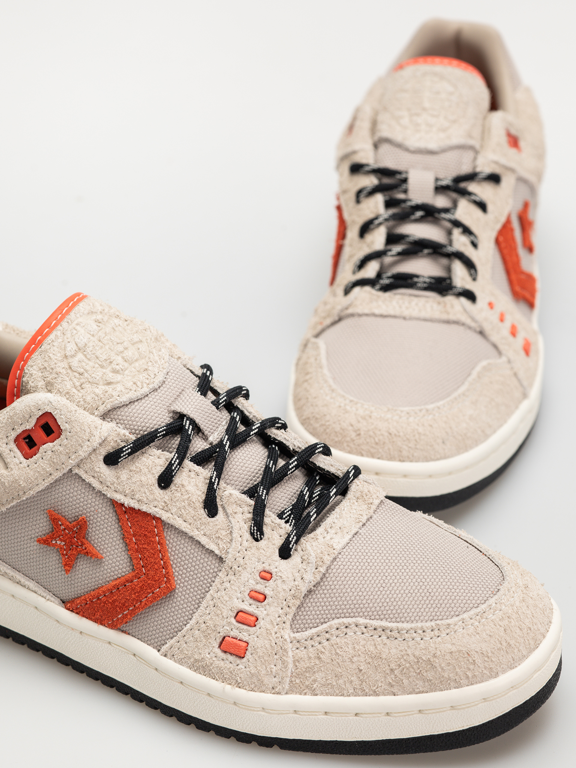 Converse As 1 Pro Ox Schuhe (papyrus/black/vermillion red)