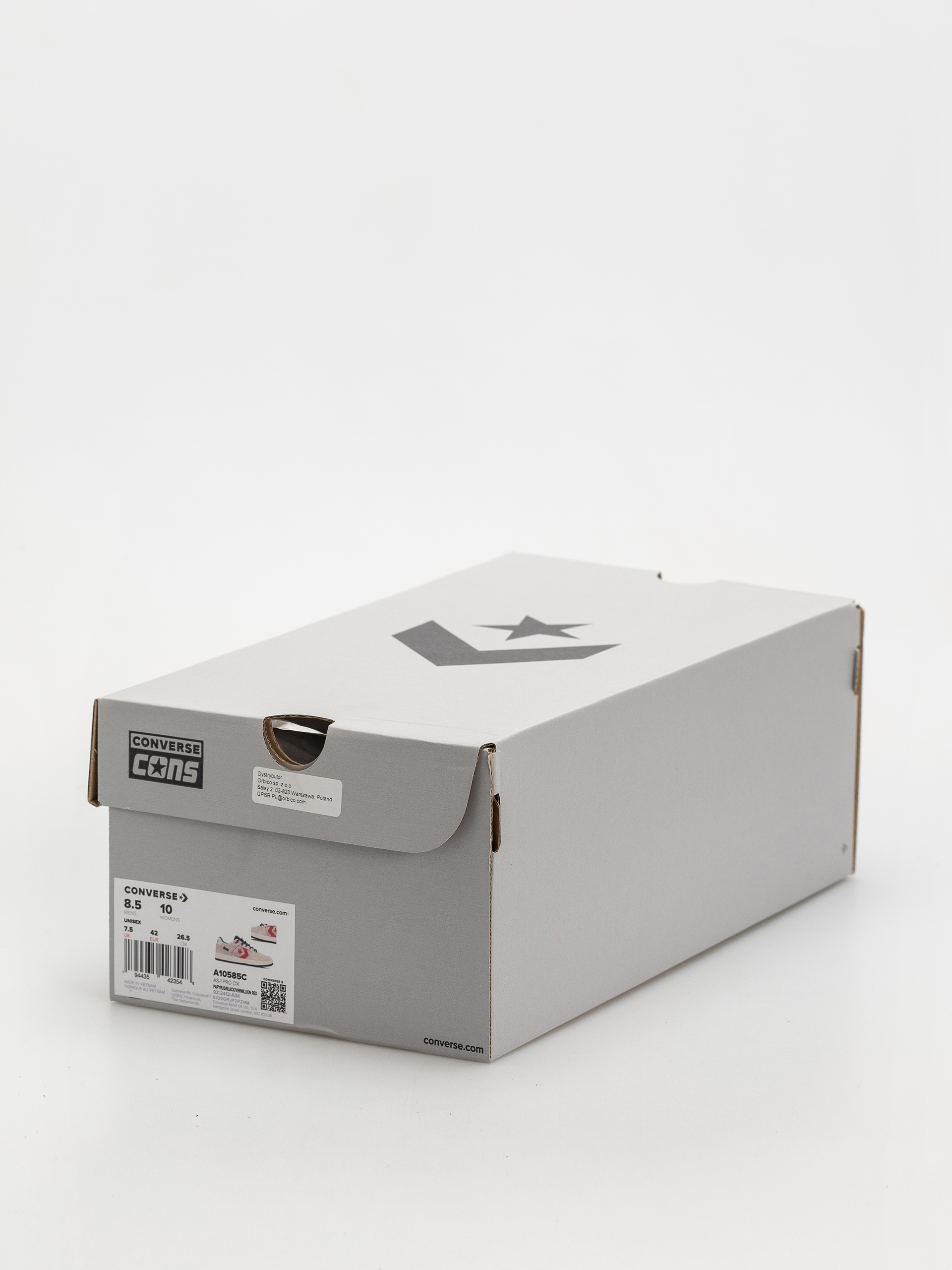 Converse As 1 Pro Ox Schuhe (papyrus/black/vermillion red)