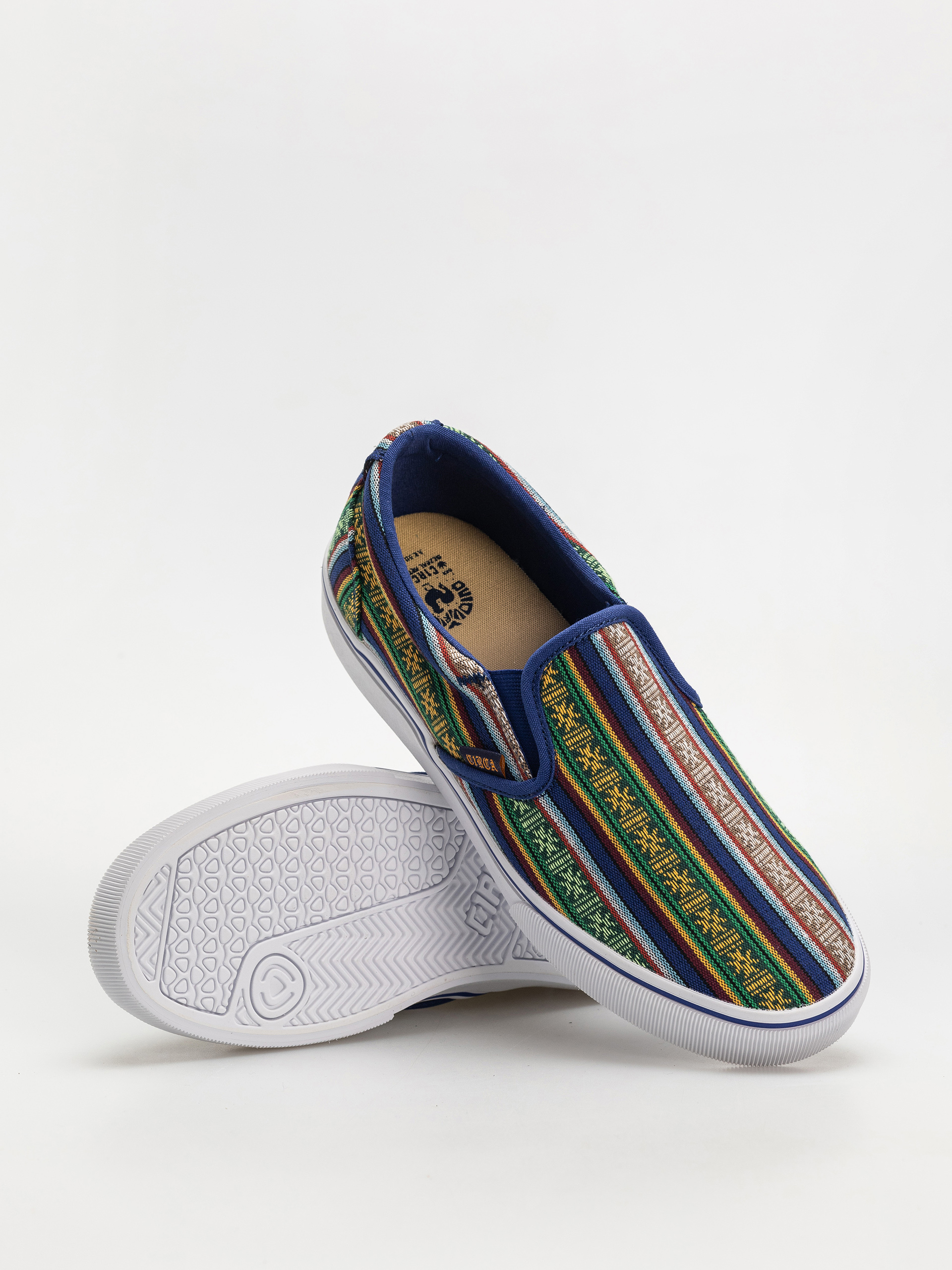 Circa Shoes 50 Slips QQRQ (zapotec blue/white)
