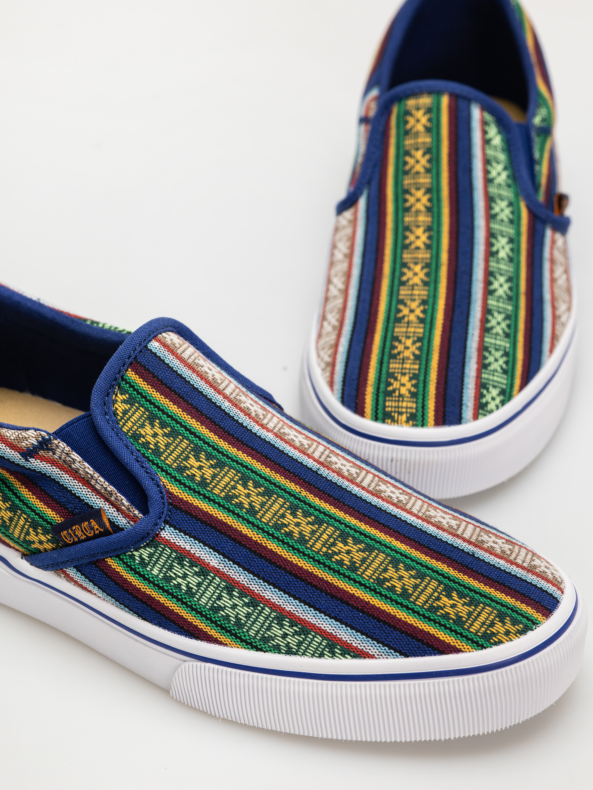 Circa Shoes 50 Slips QQRQ (zapotec blue/white)