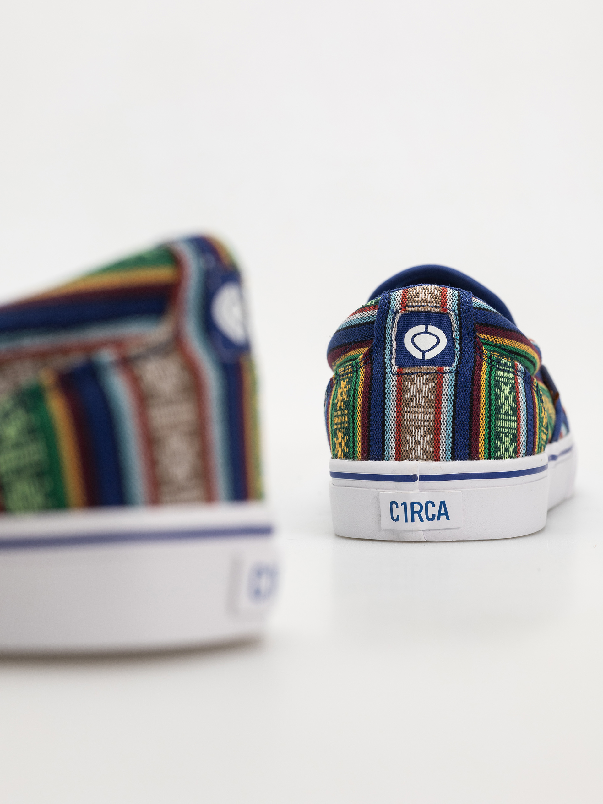 Circa Shoes 50 Slips QQRQ (zapotec blue/white)