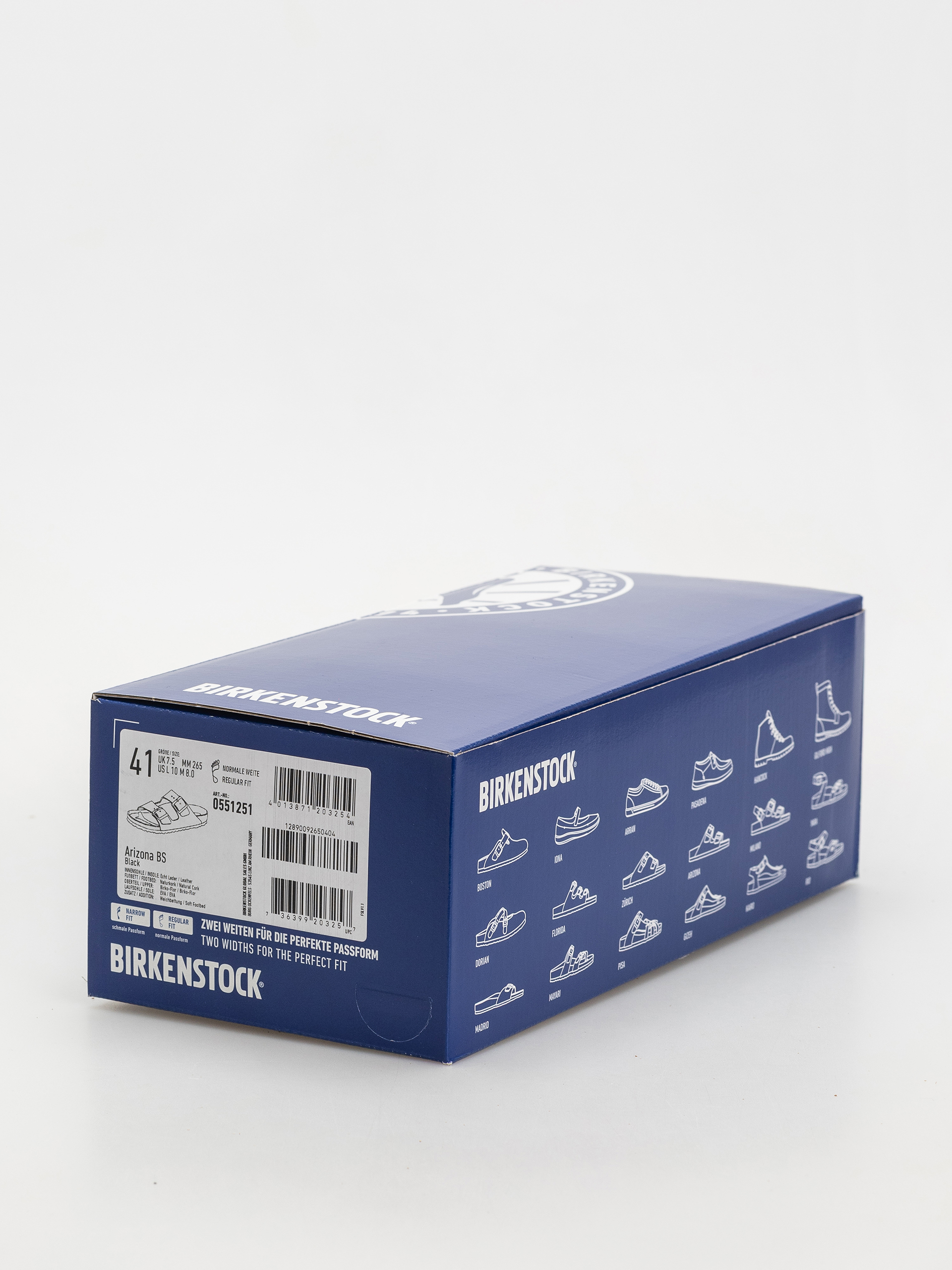 Birkenstock Flip-flops Arizona Briko Flor Regular (black)