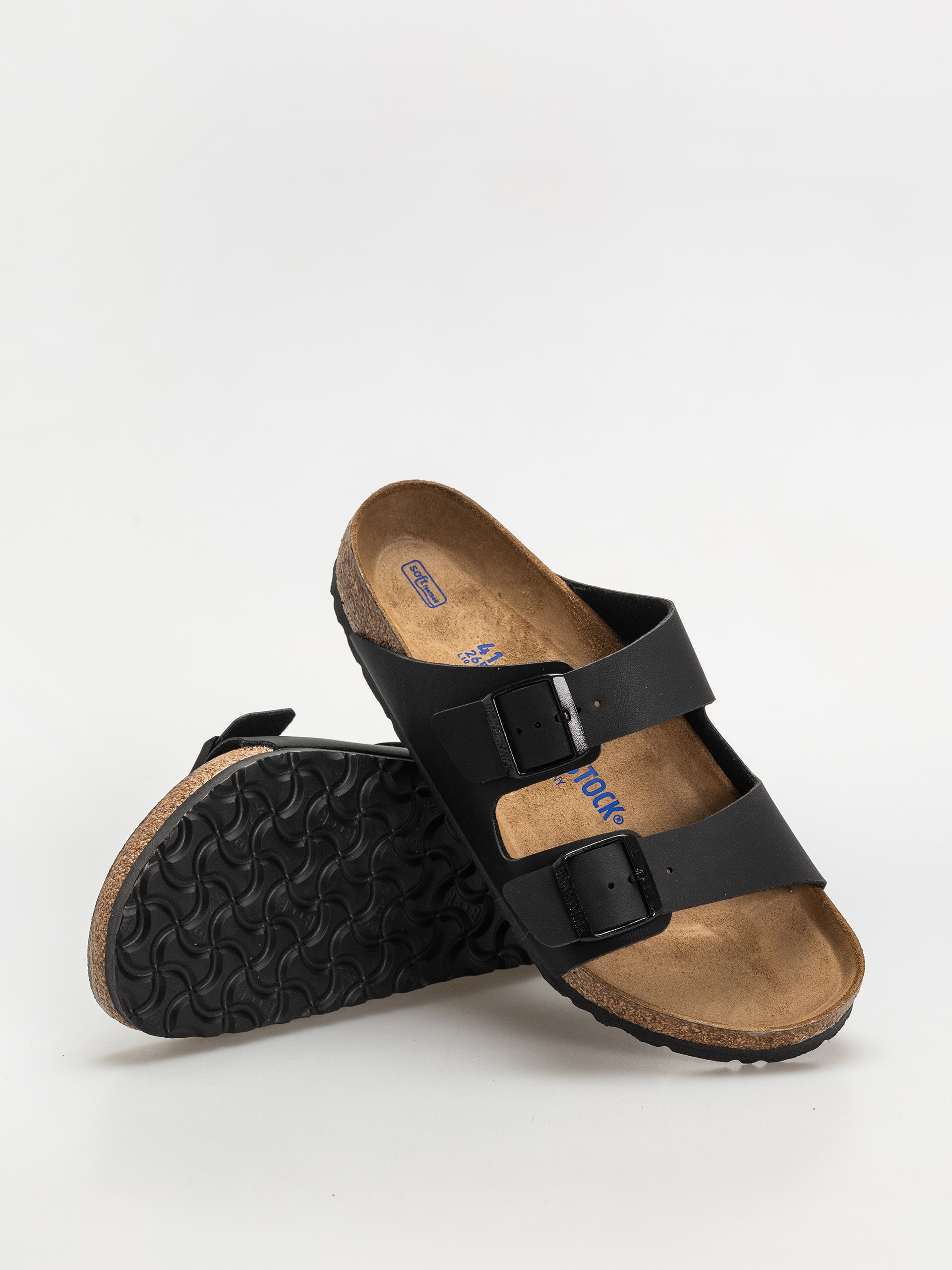 Birkenstock Flip-flops Arizona Briko Flor Regular (black)