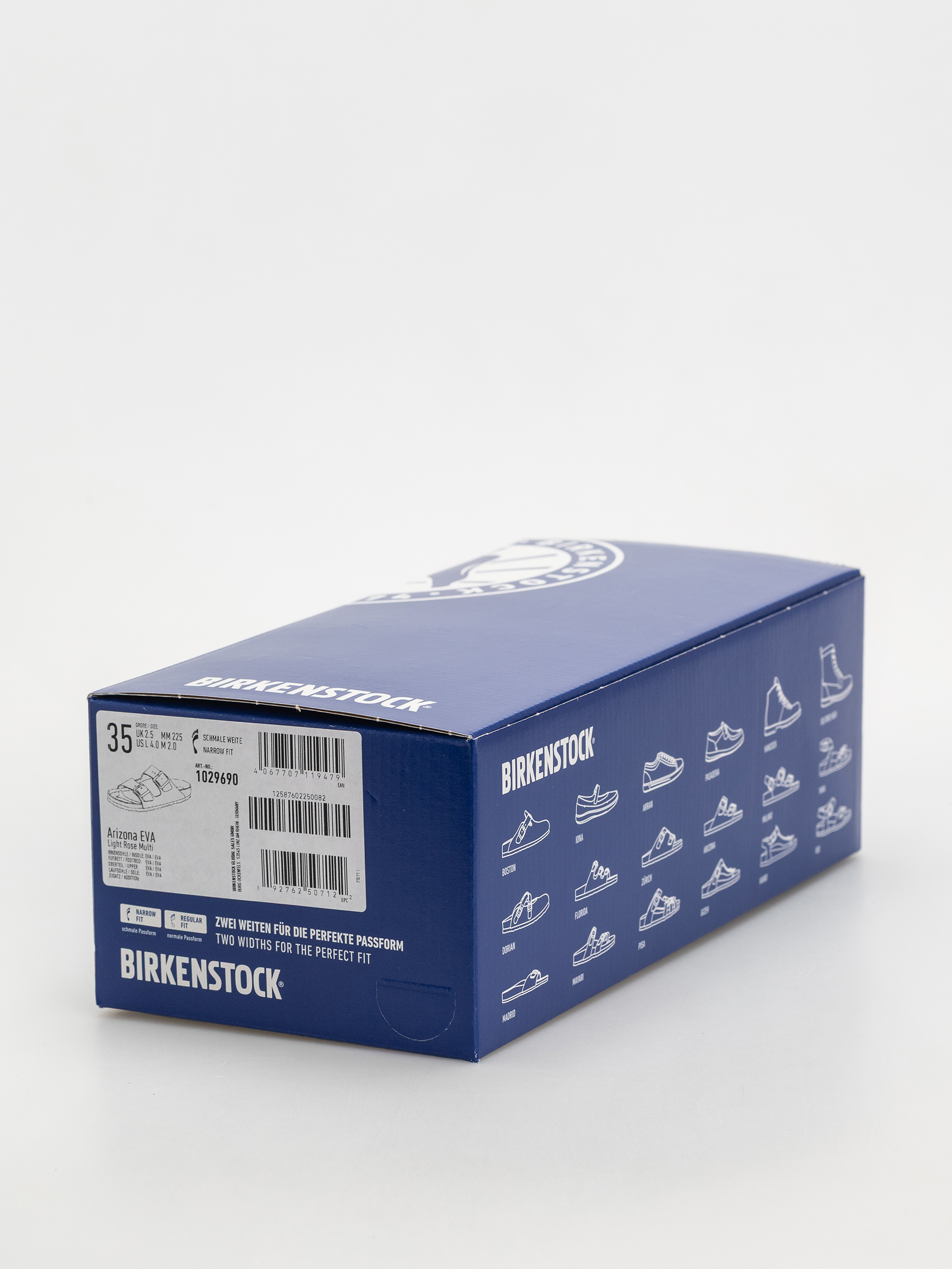 Birkenstock Flip Flops Arizona EVA Narrow Wmn (light rose multi)