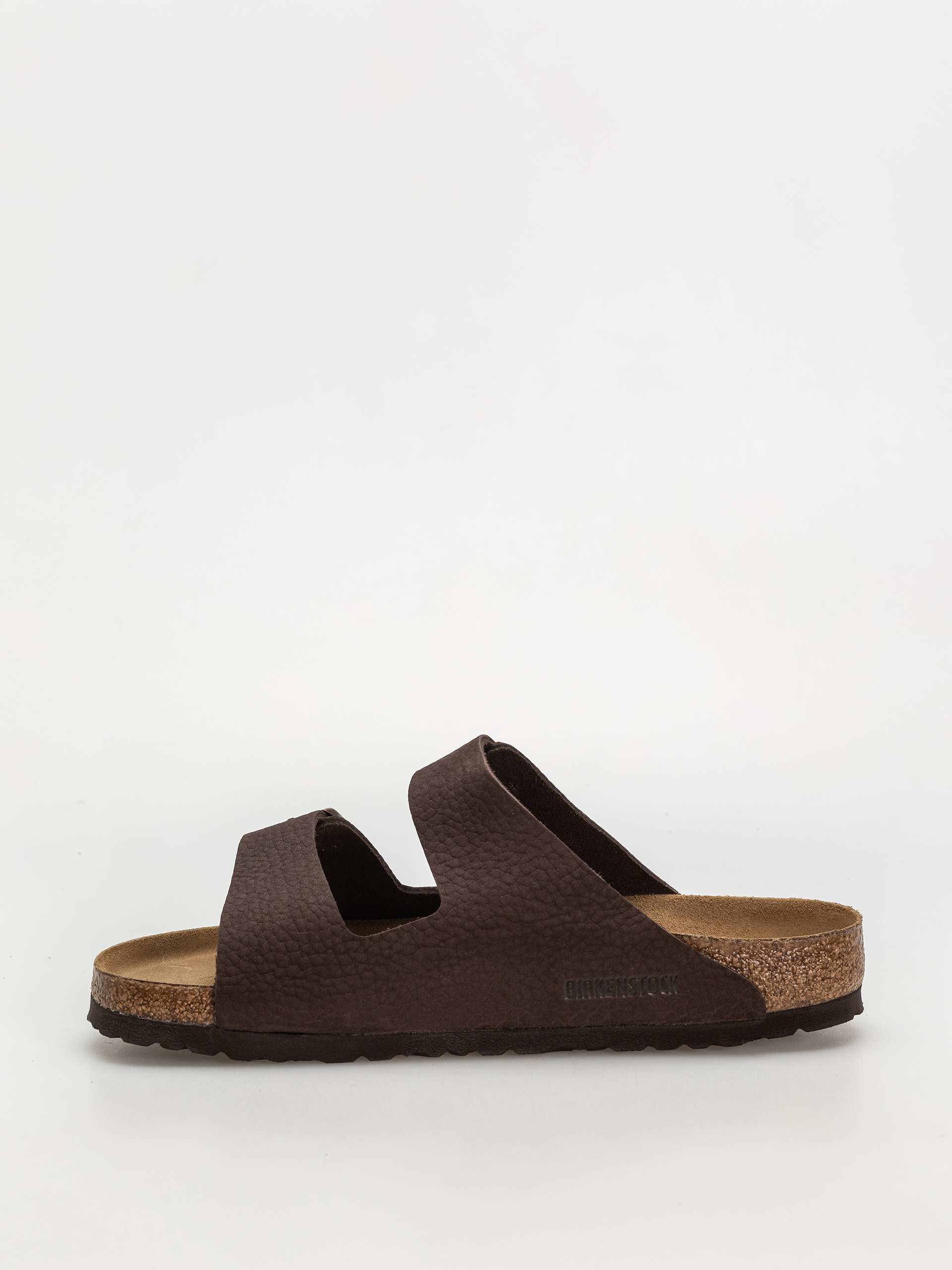Birkenstock Flip-flops Arizona Nubuck Leather Regular (desert buck roast)