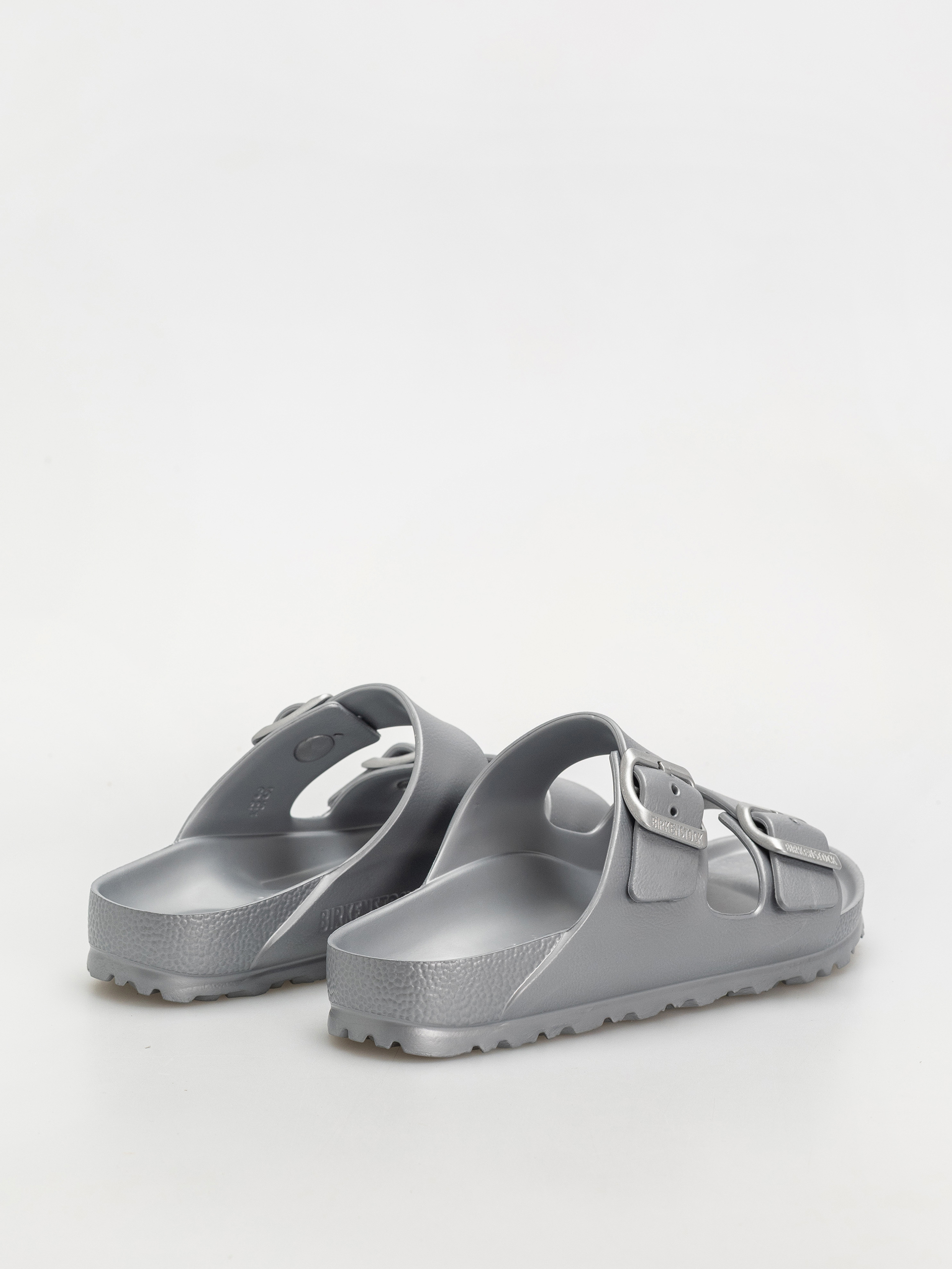 Birkenstock Flip-flops Arizona EVA Narrow Wmn (metallic silver)