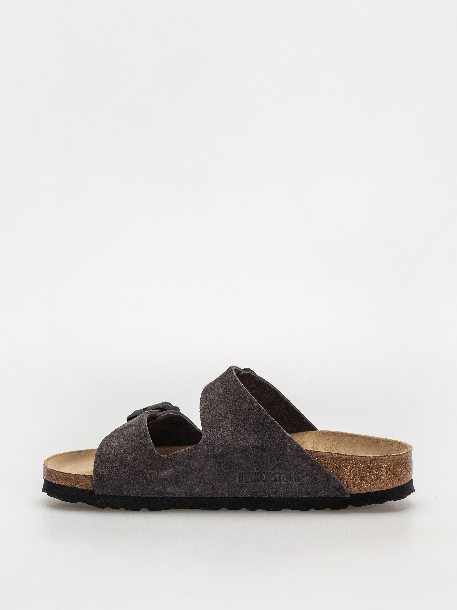 Birkenstock Flip-flops Arizona Suede Leather Narrow Wmn (velvet grey)