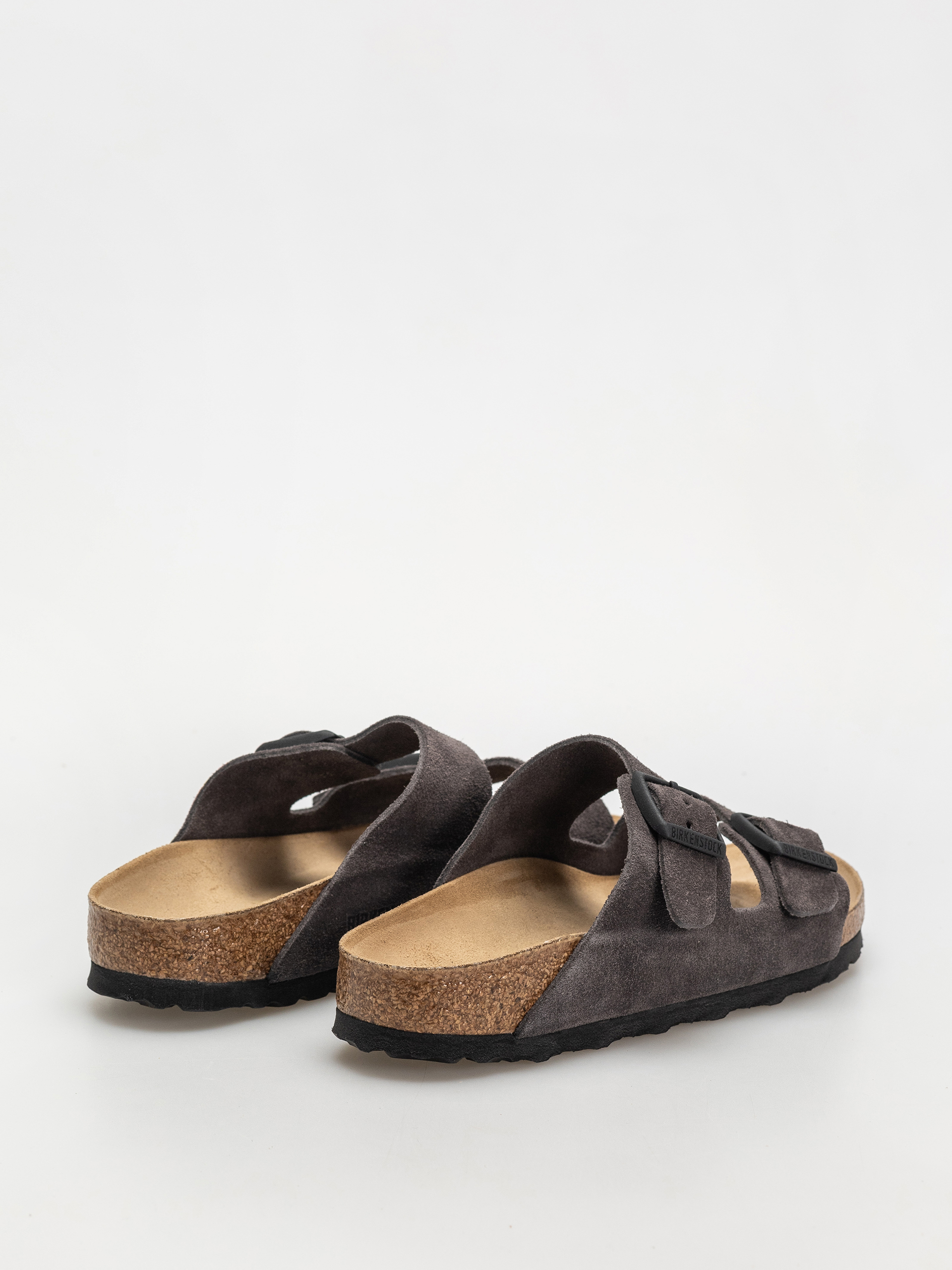 Birkenstock Flip-flops Arizona Suede Leather Narrow Wmn (velvet grey)