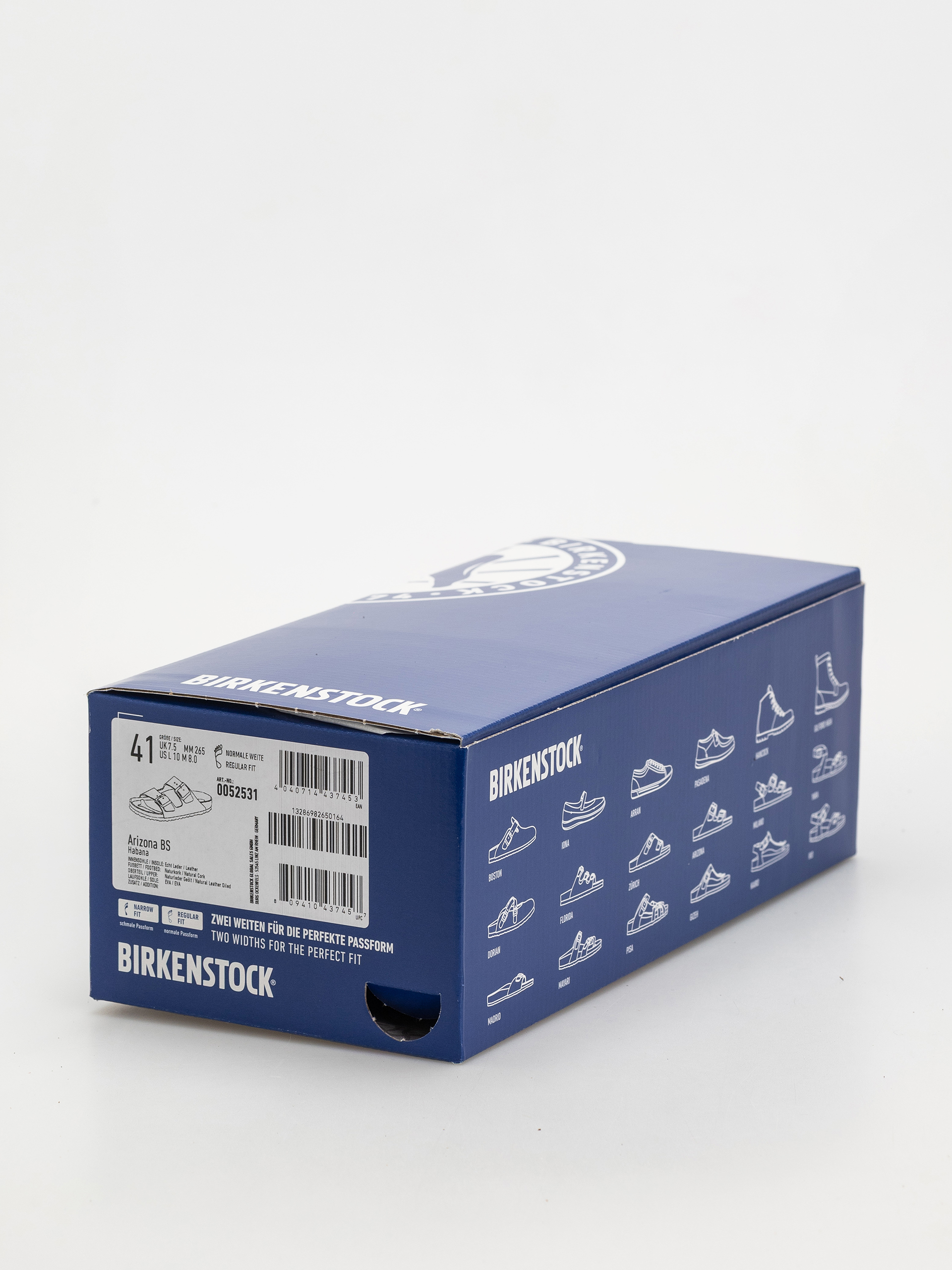 Birkenstock Arizona Oiled Leather Regular Flip-flops (habana)