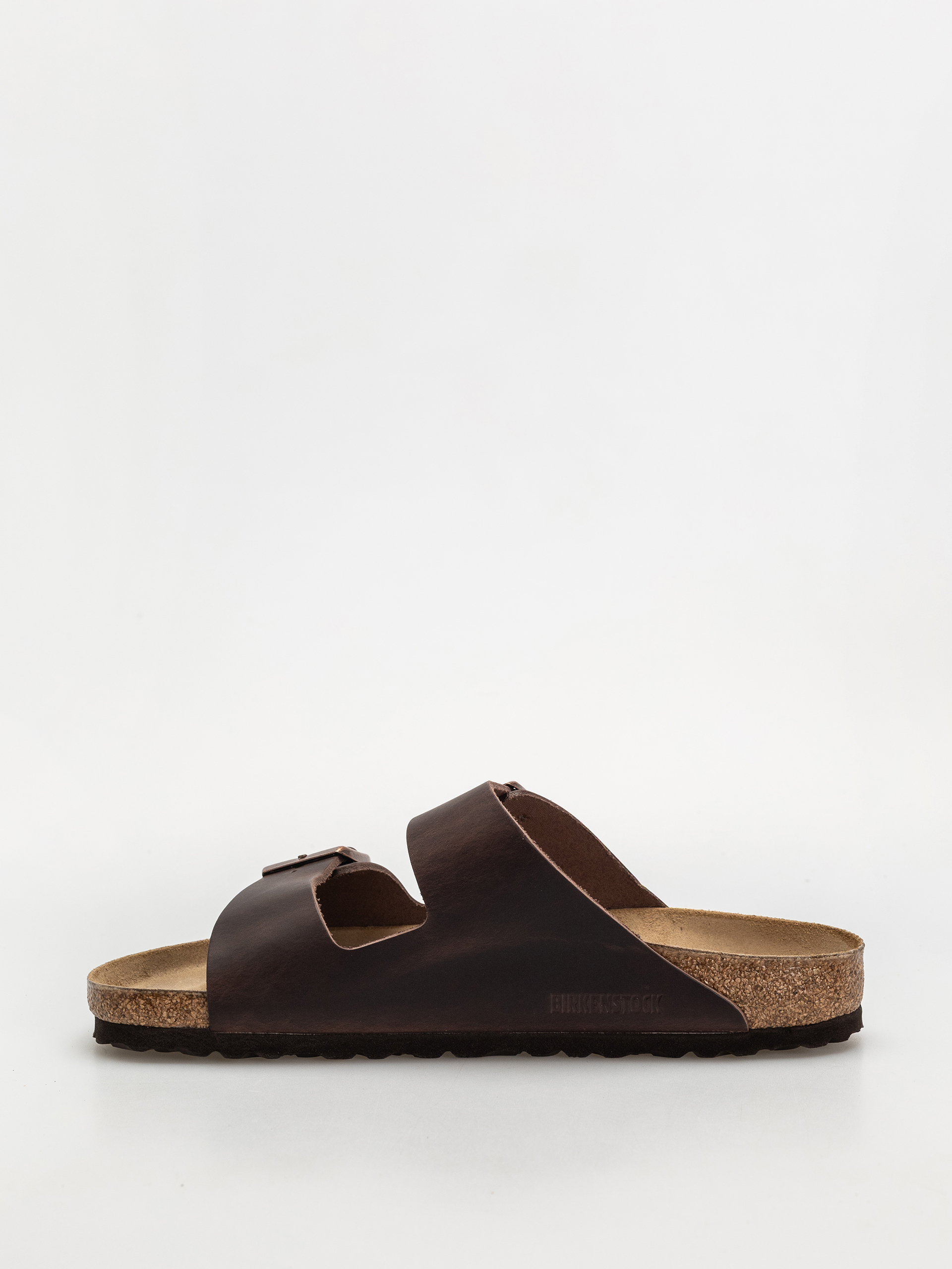 Birkenstock Arizona Oiled Leather Regular Flip Flops (habana)