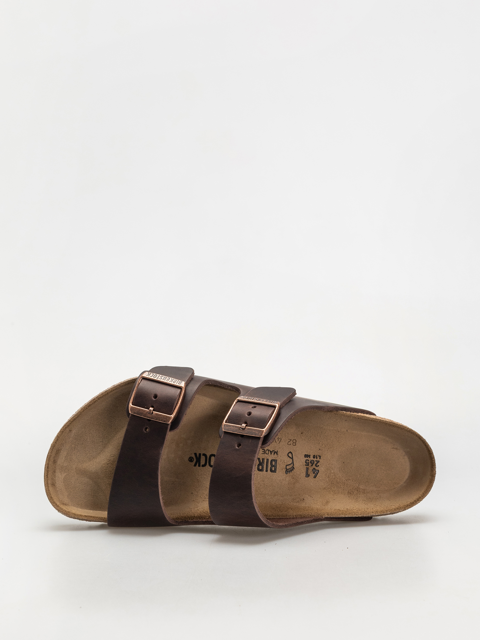 Birkenstock Arizona Oiled Leather Regular Flip-flops (habana)