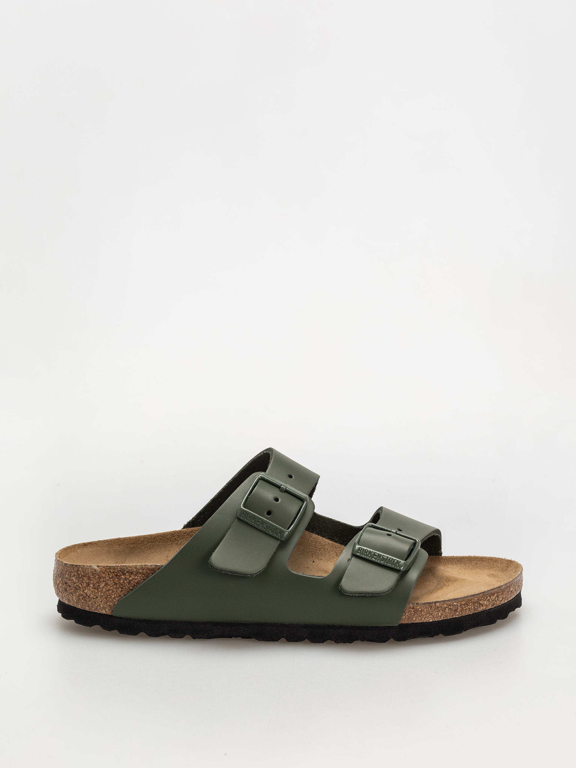 Birkenstock Flip-flops Arizona Natural Leather Narrow Wmn (thyme)