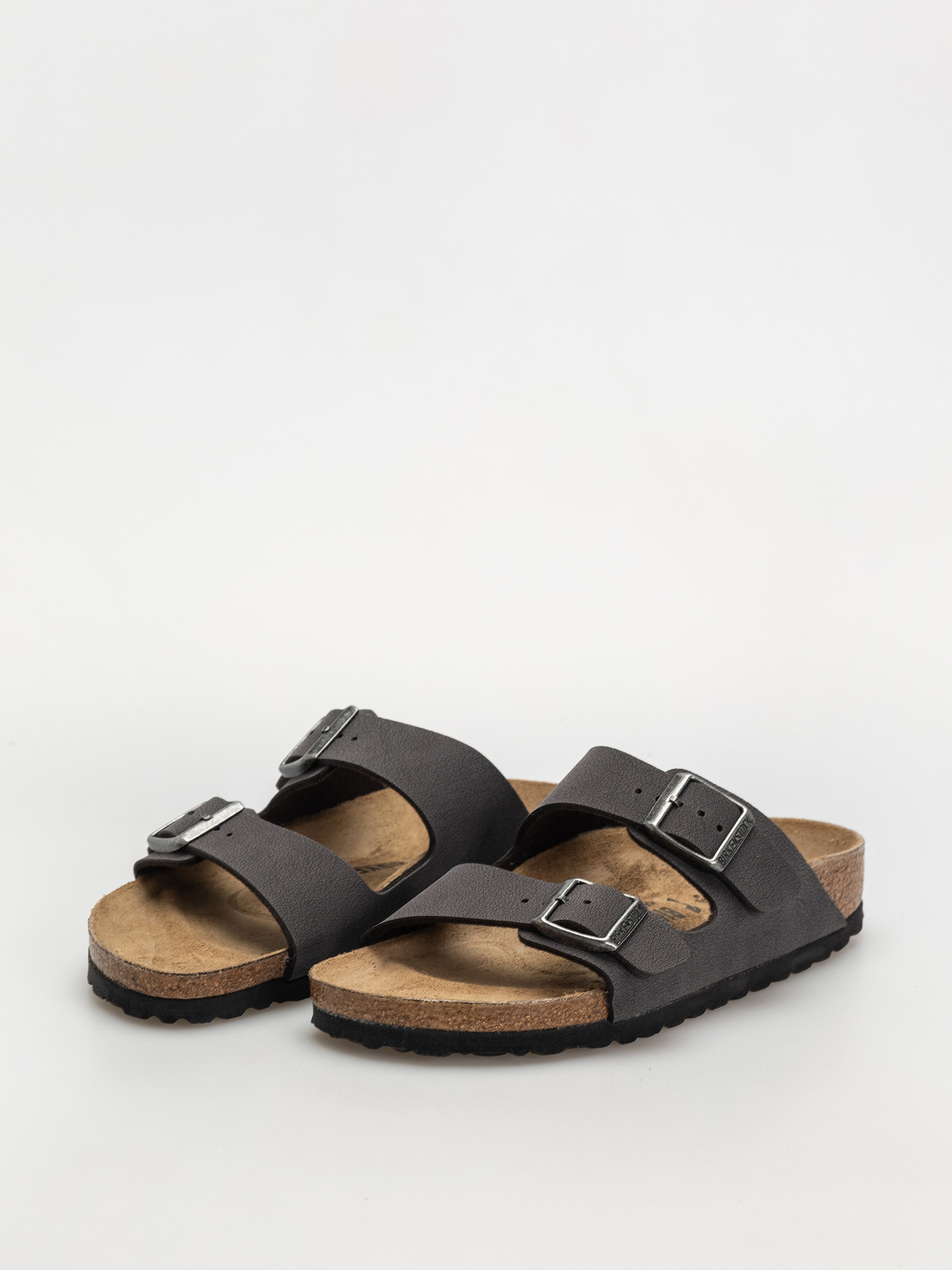 Birkenstock Flip-flops Arizona Birkibuc Narrow Wmn (velvet gray)