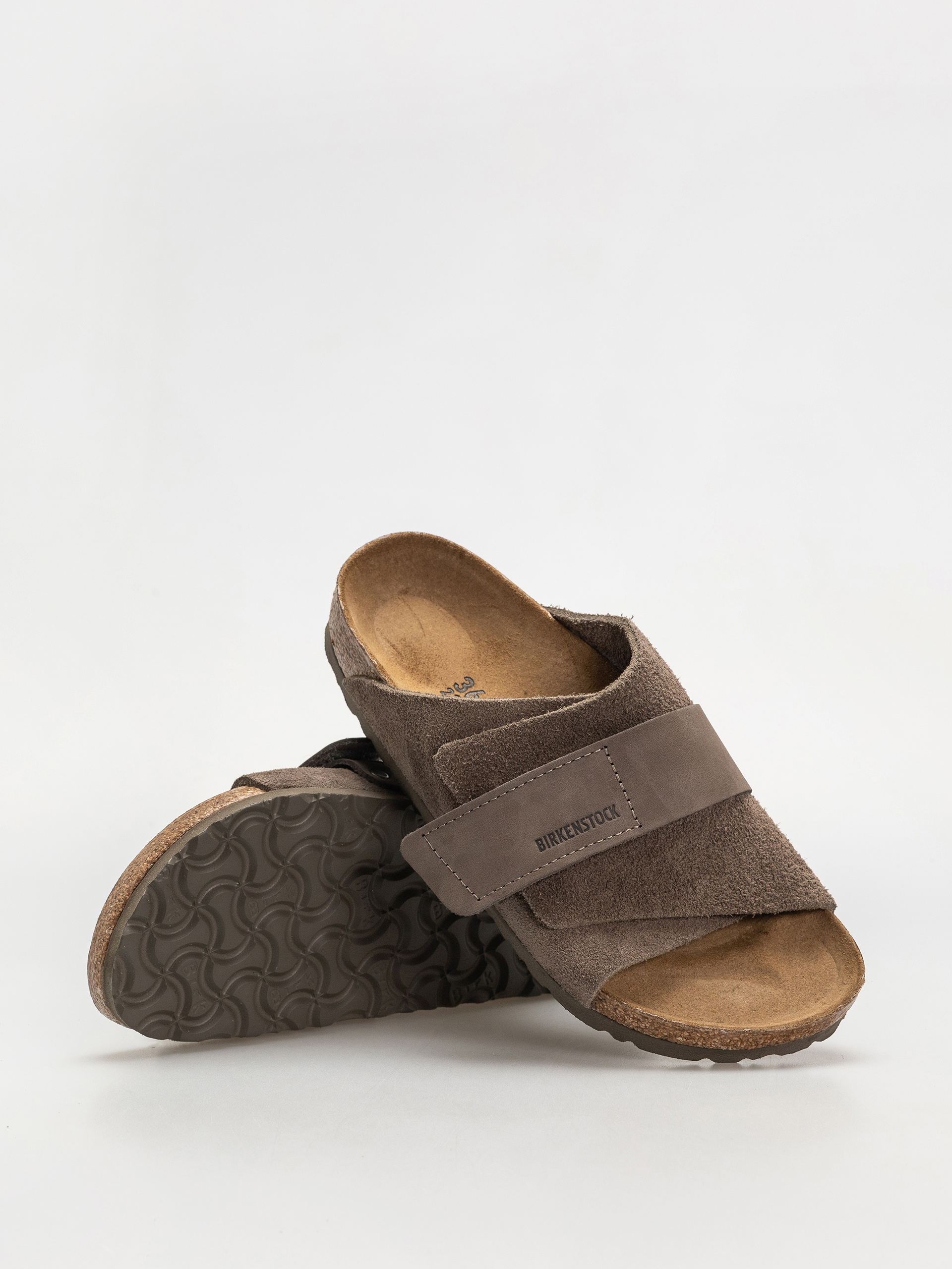 Birkenstock Flip-flops Kyoto Nubuck Suede Leather Narrow Wmn