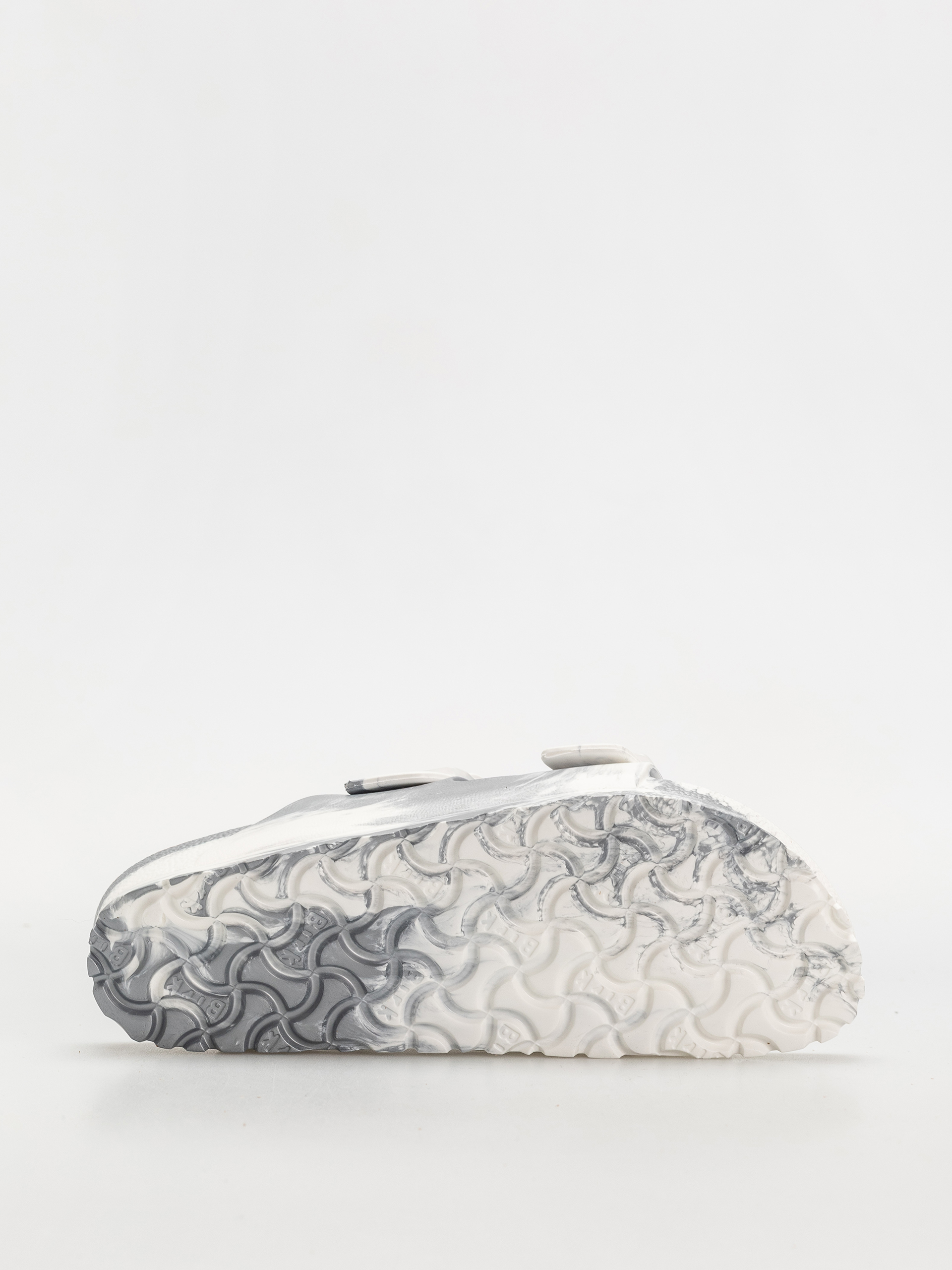 Birkenstock Flip Flops Arizona EVA Narrow Wmn (metallic silver multi)