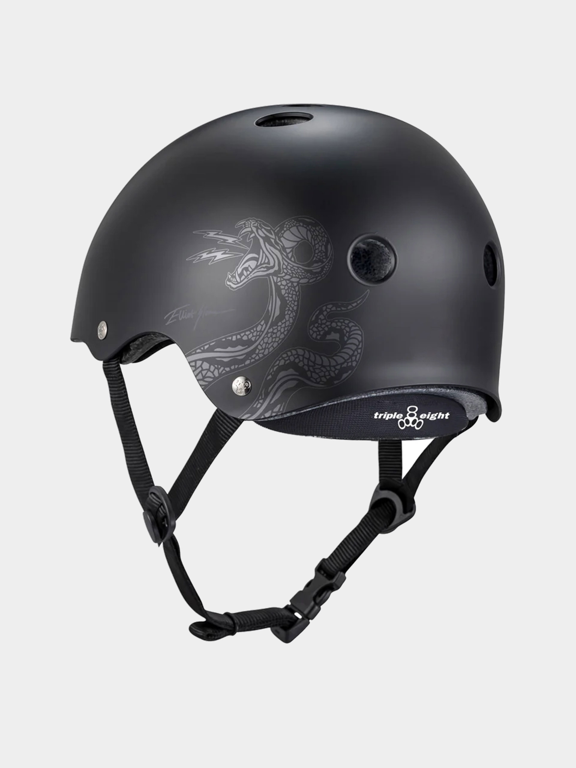 Triple Eight Helm Deep Cover Helmet (elliot sloan signature edition)