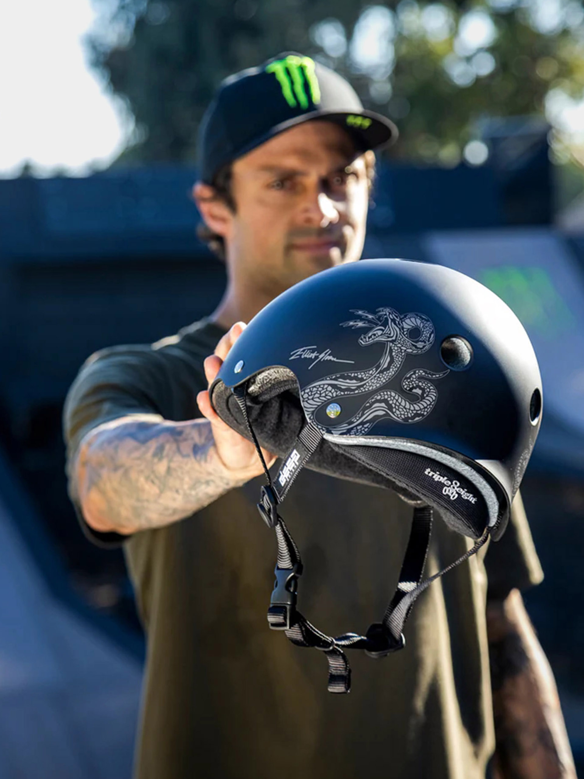 Triple Eight Helmet Deep Cover Helmet