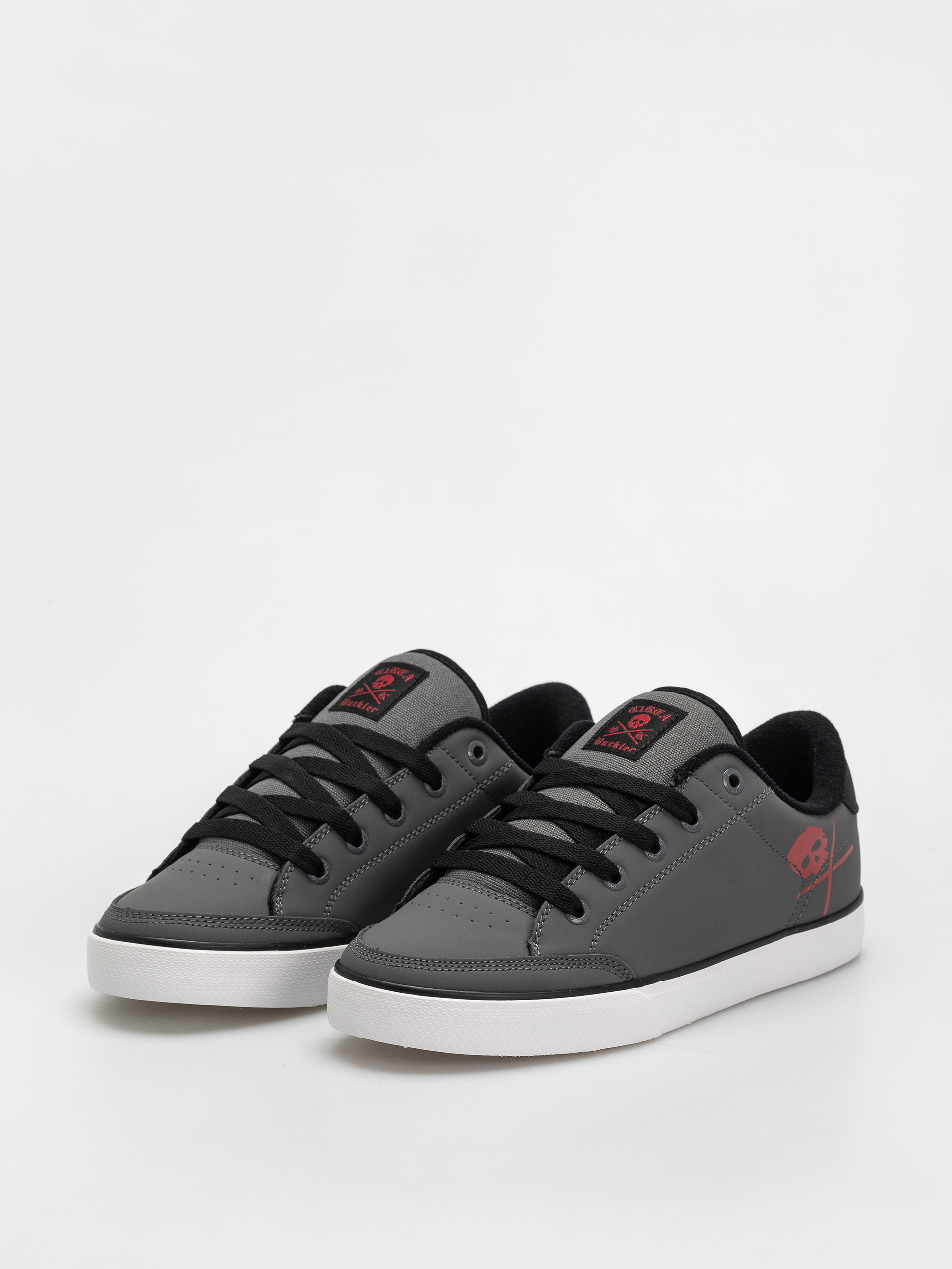 Circa Schuhe Buckler Sk (asphalt/caviar/red)