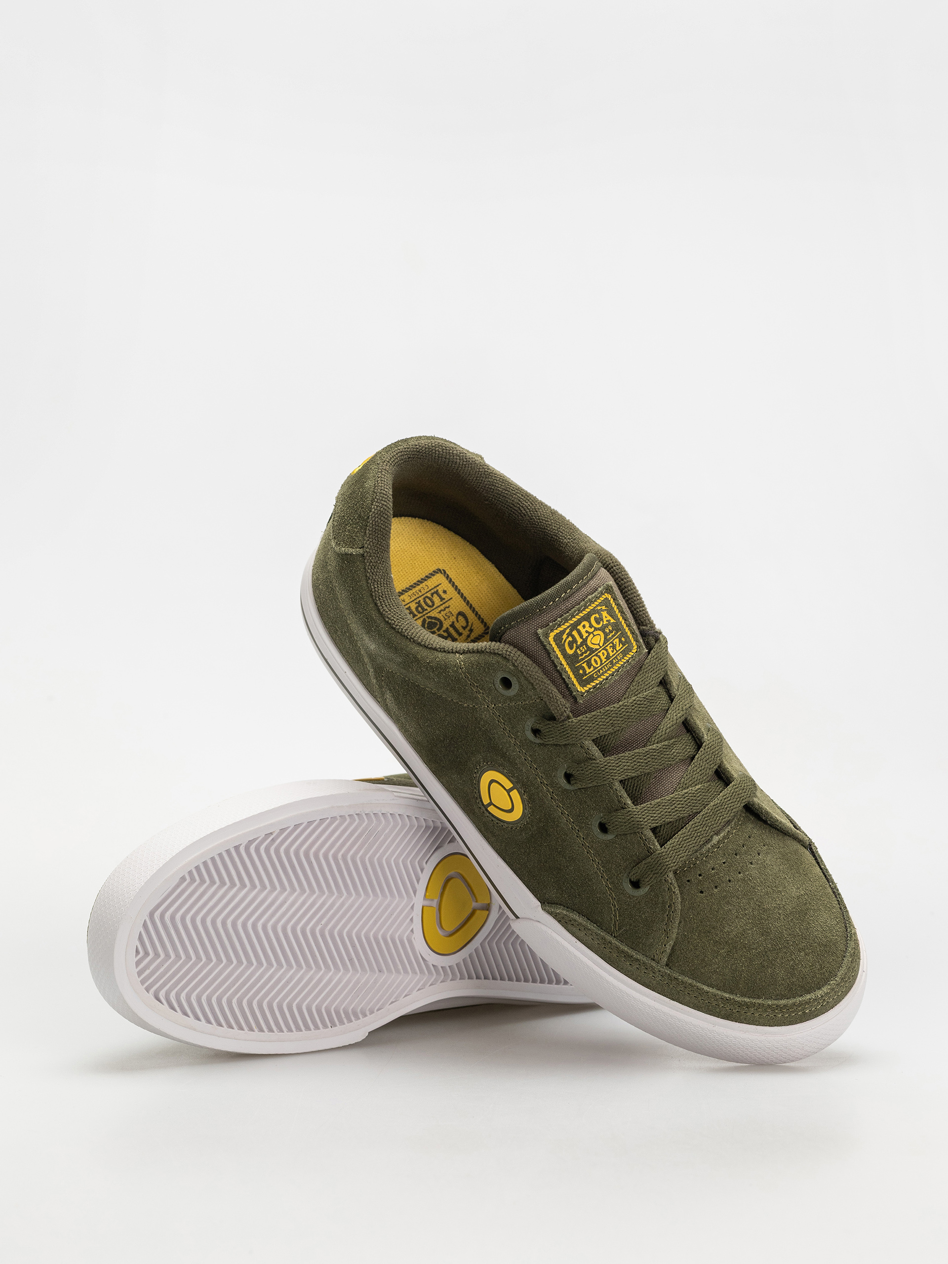 Circa Schuhe Al 50 Slim (military green/lemon)