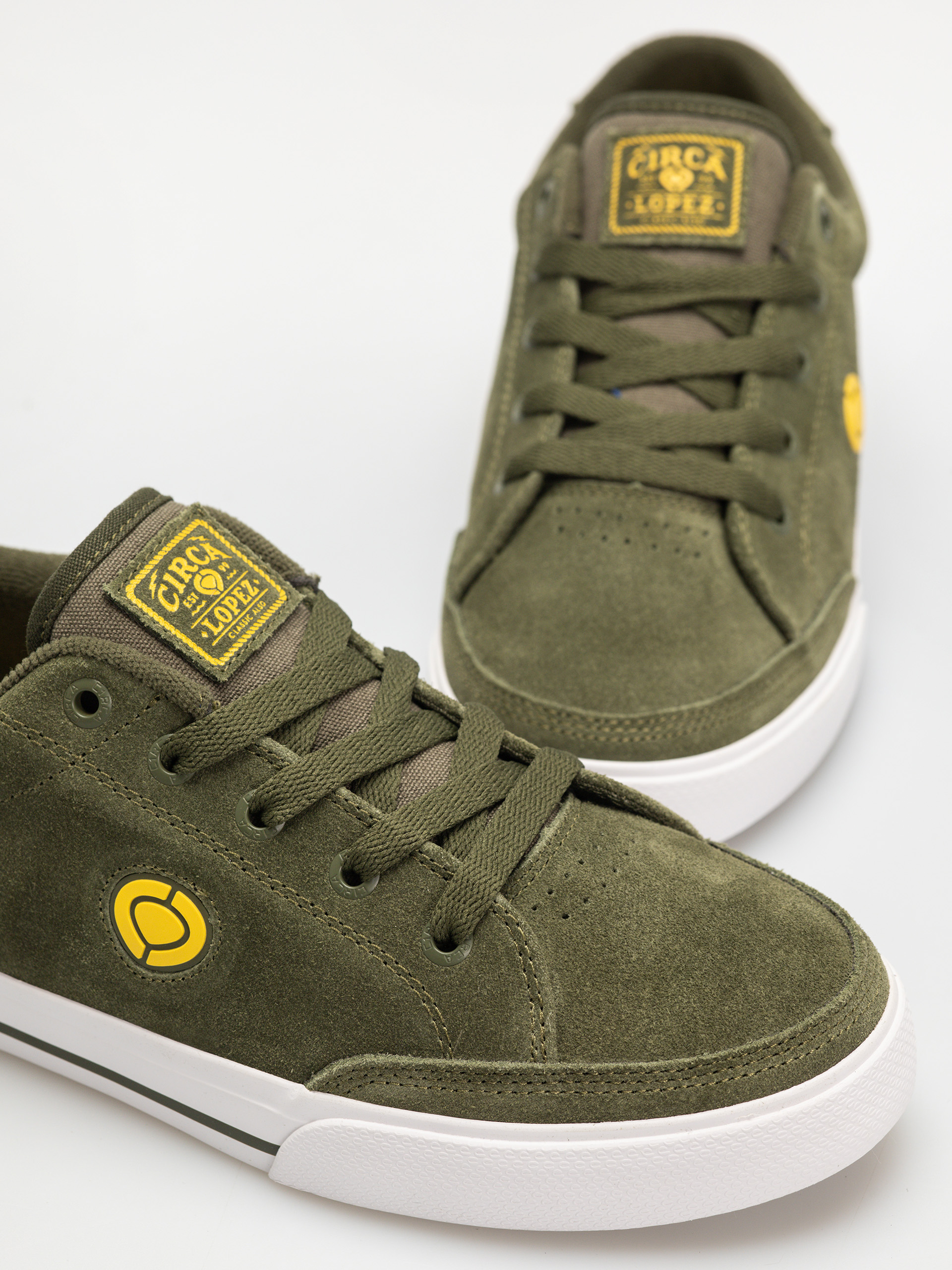 Circa Shoes Al 50 Slim (military green/lemon)