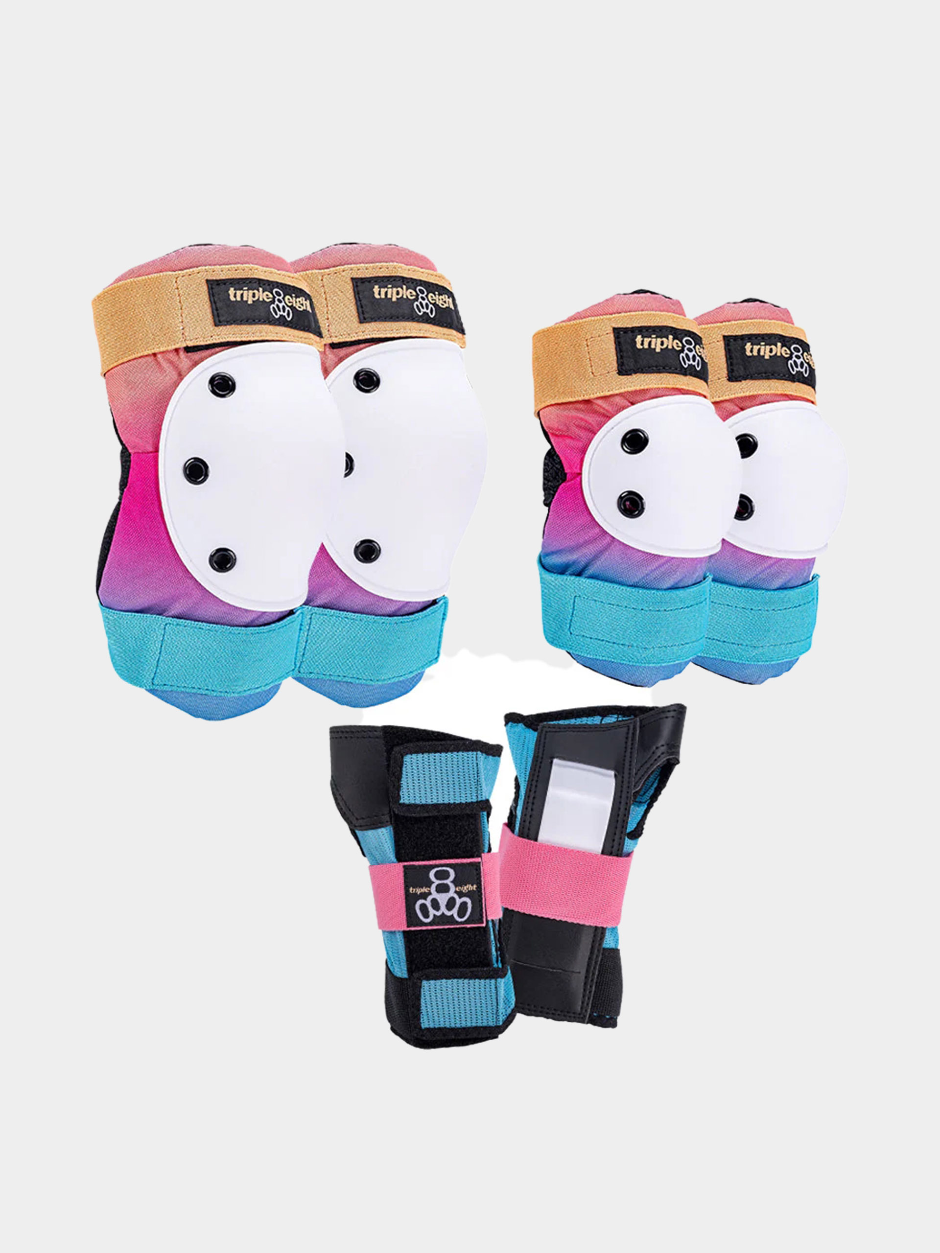 Triple Eight Schu00fctzer Saver Series 3 Pack (sunset)