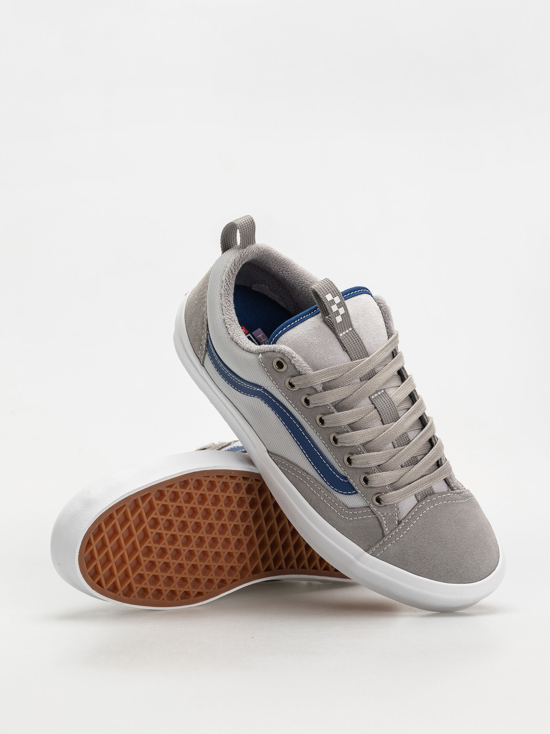 Vans Shoes Skate Old Skool 36 + (grey/blue)