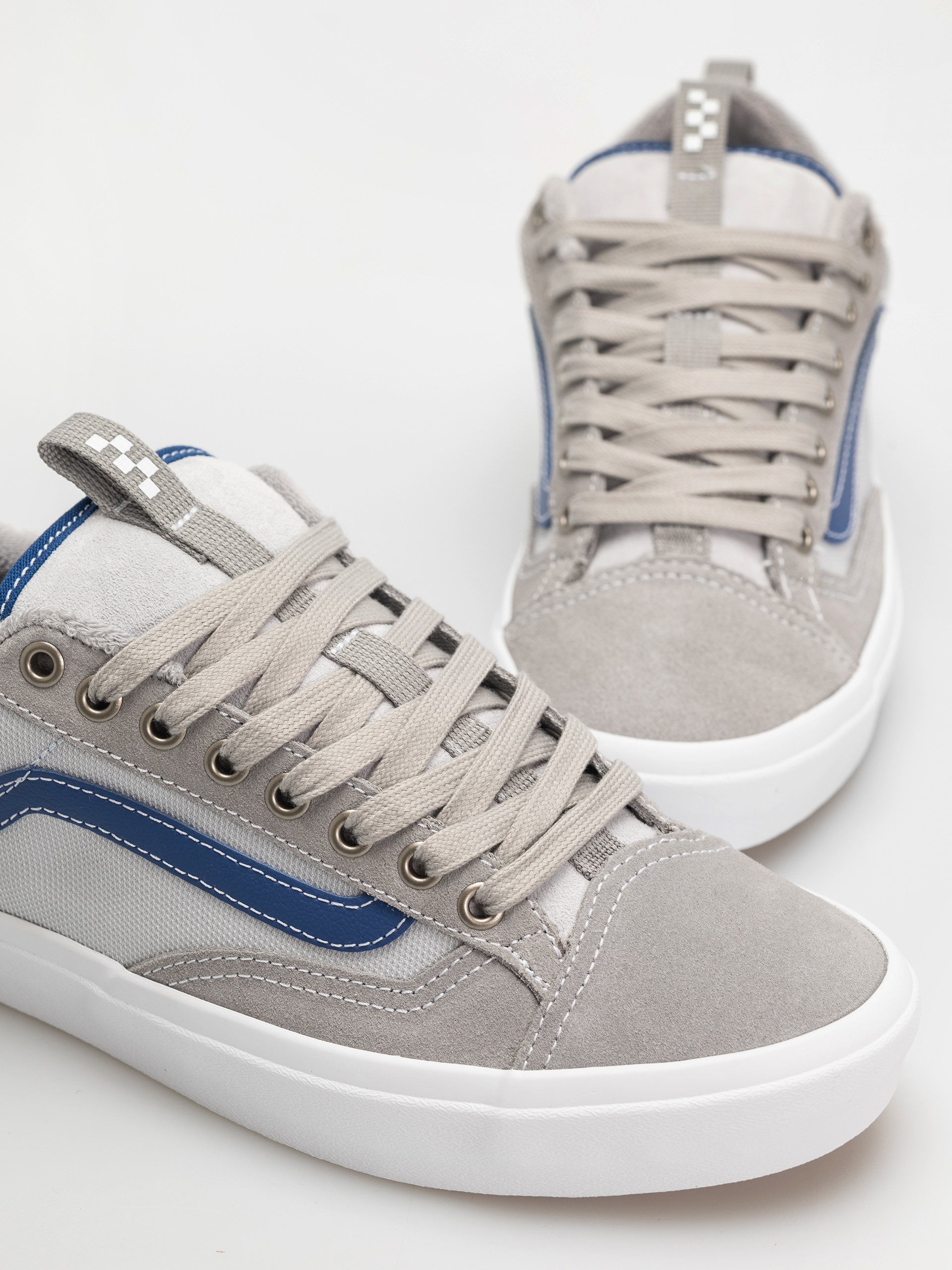 Vans Shoes Skate Old Skool 36 + (grey/blue)
