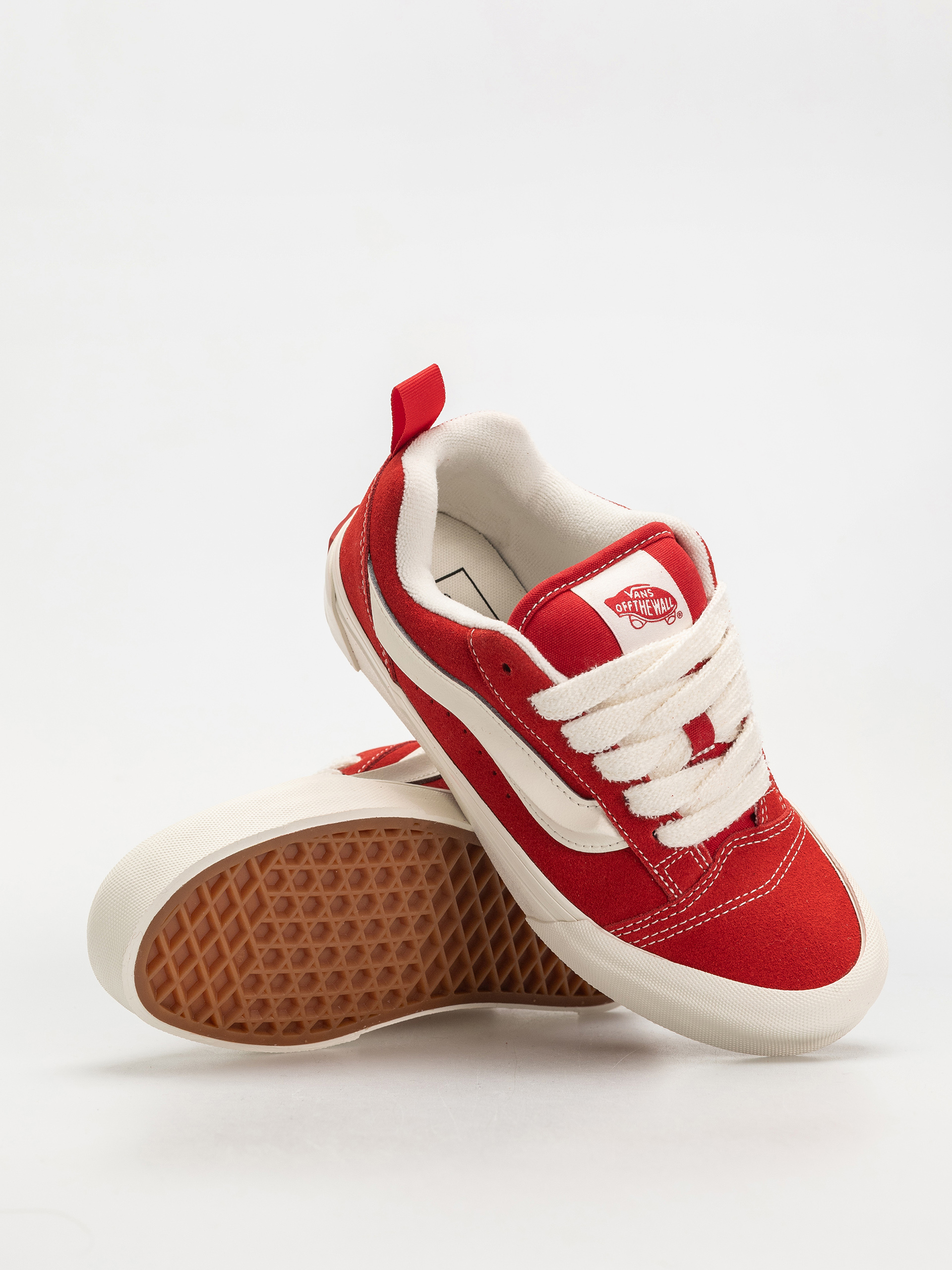 Vans Shoes Knu Skool (racing red/marshmallow)
