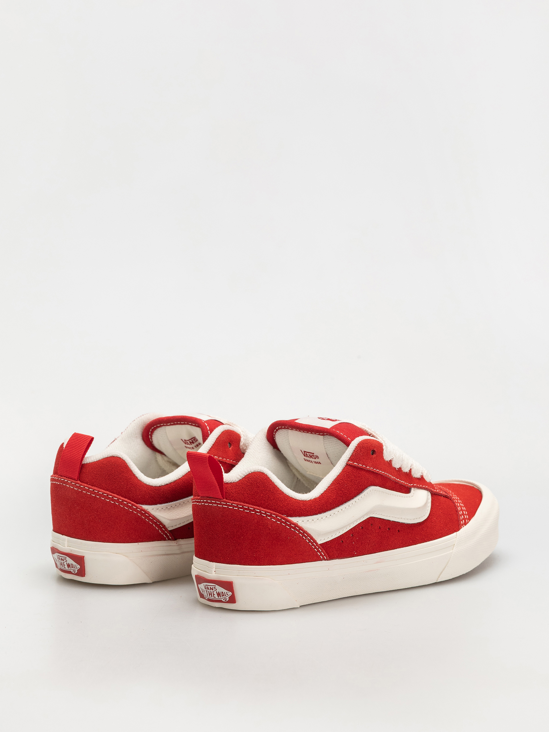 Vans Schuhe Knu Skool (racing red/marshmallow)