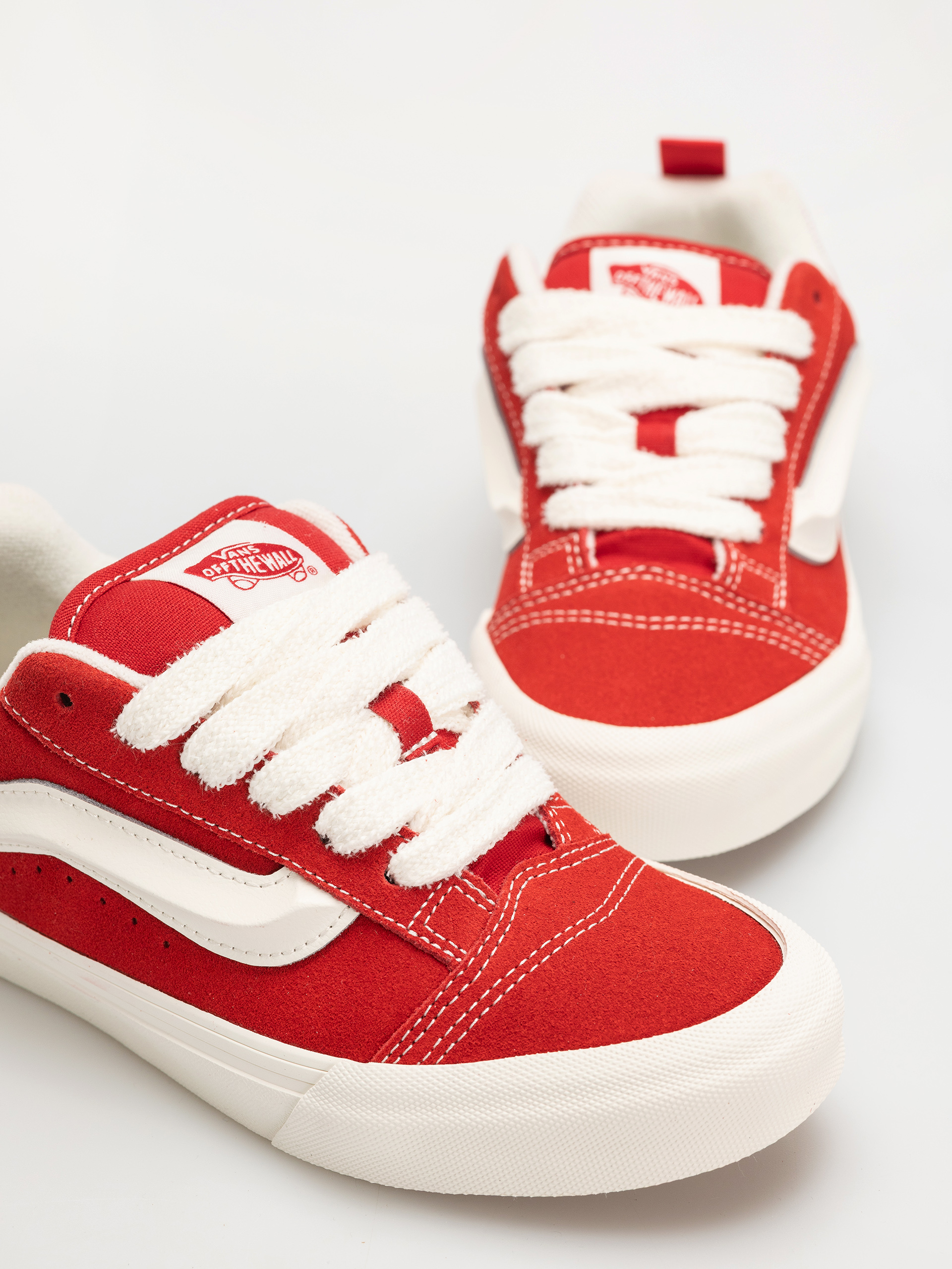 Vans Shoes Knu Skool (racing red/marshmallow)