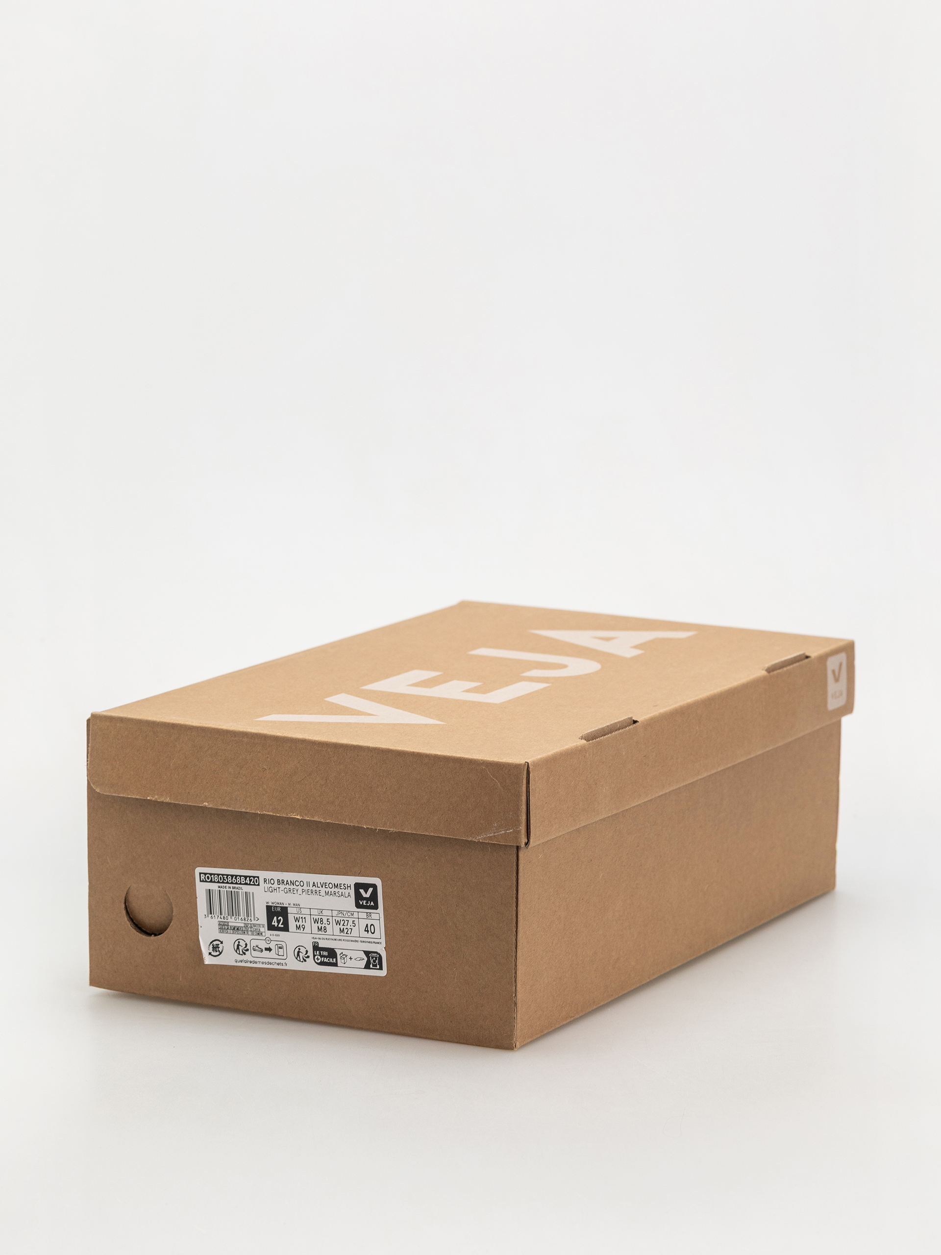 Veja Schuhe Rio Branco Ii (light grey pierre marsala)