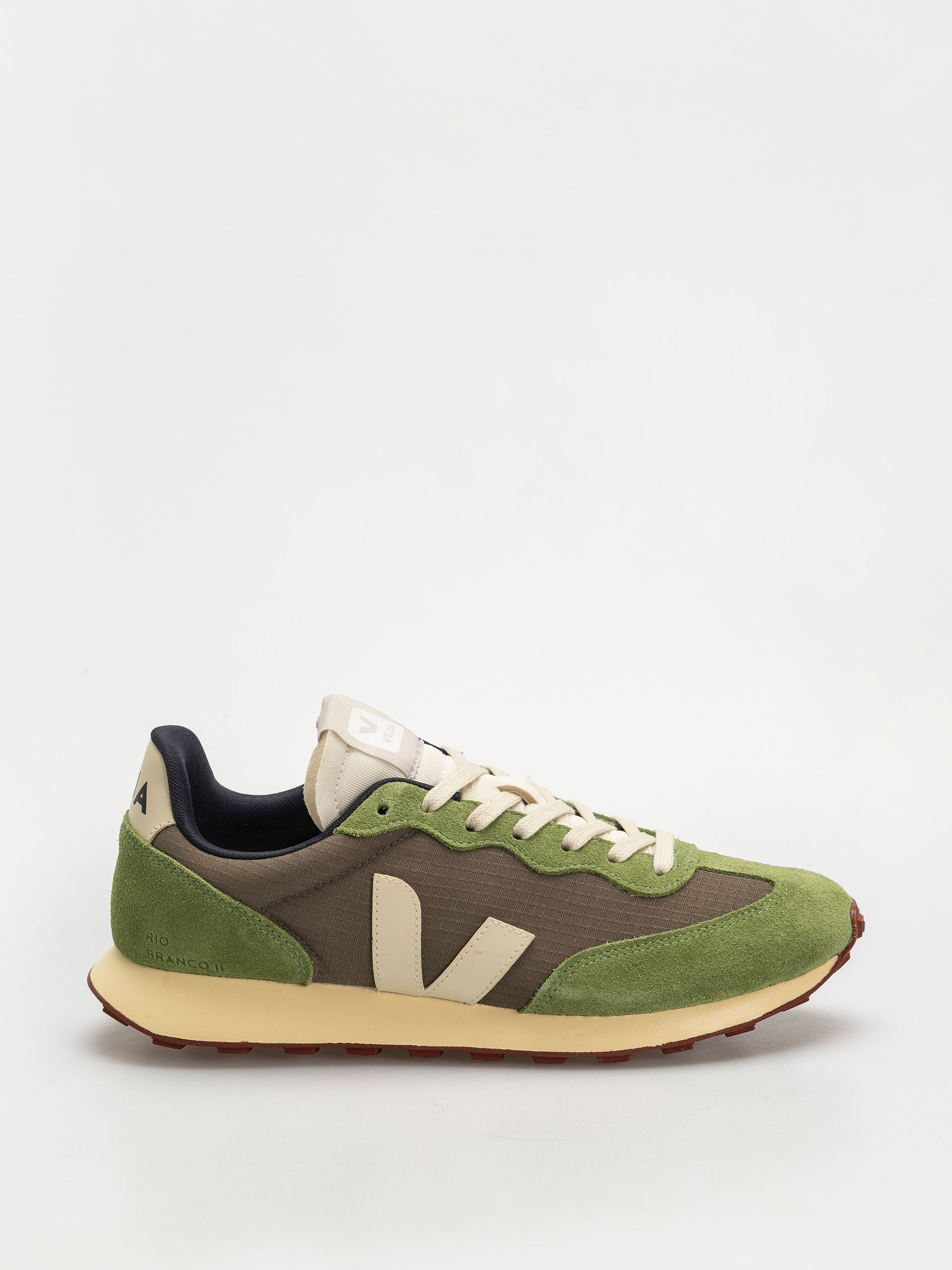 【送料&関税込】Veja Rio Branco Ii Sneakers In Green Suede A Veja Rio Branco II - Sneakers Men's | Buy online