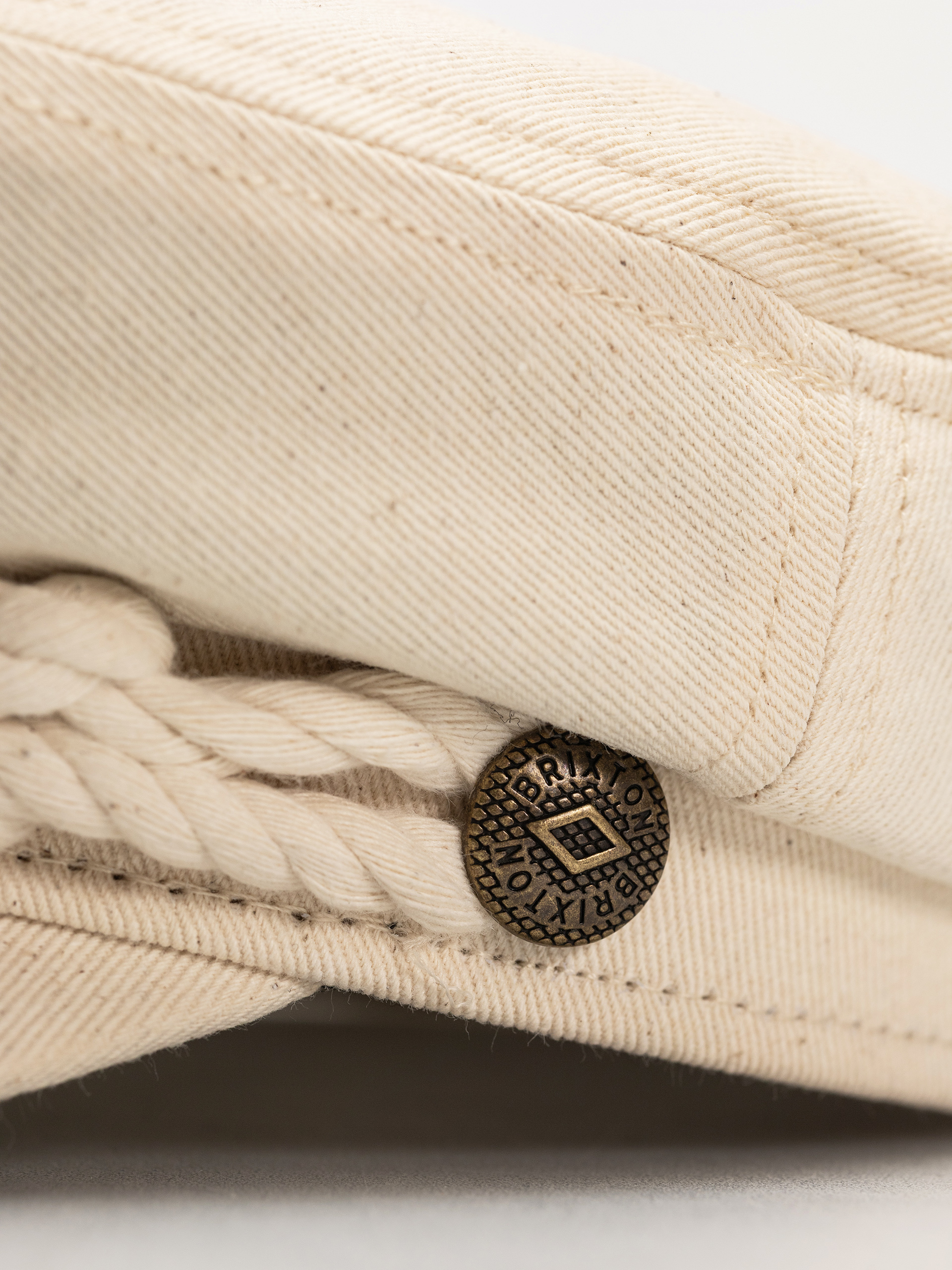 Brixton Schirmmütze Fiddler Cap (egret white)