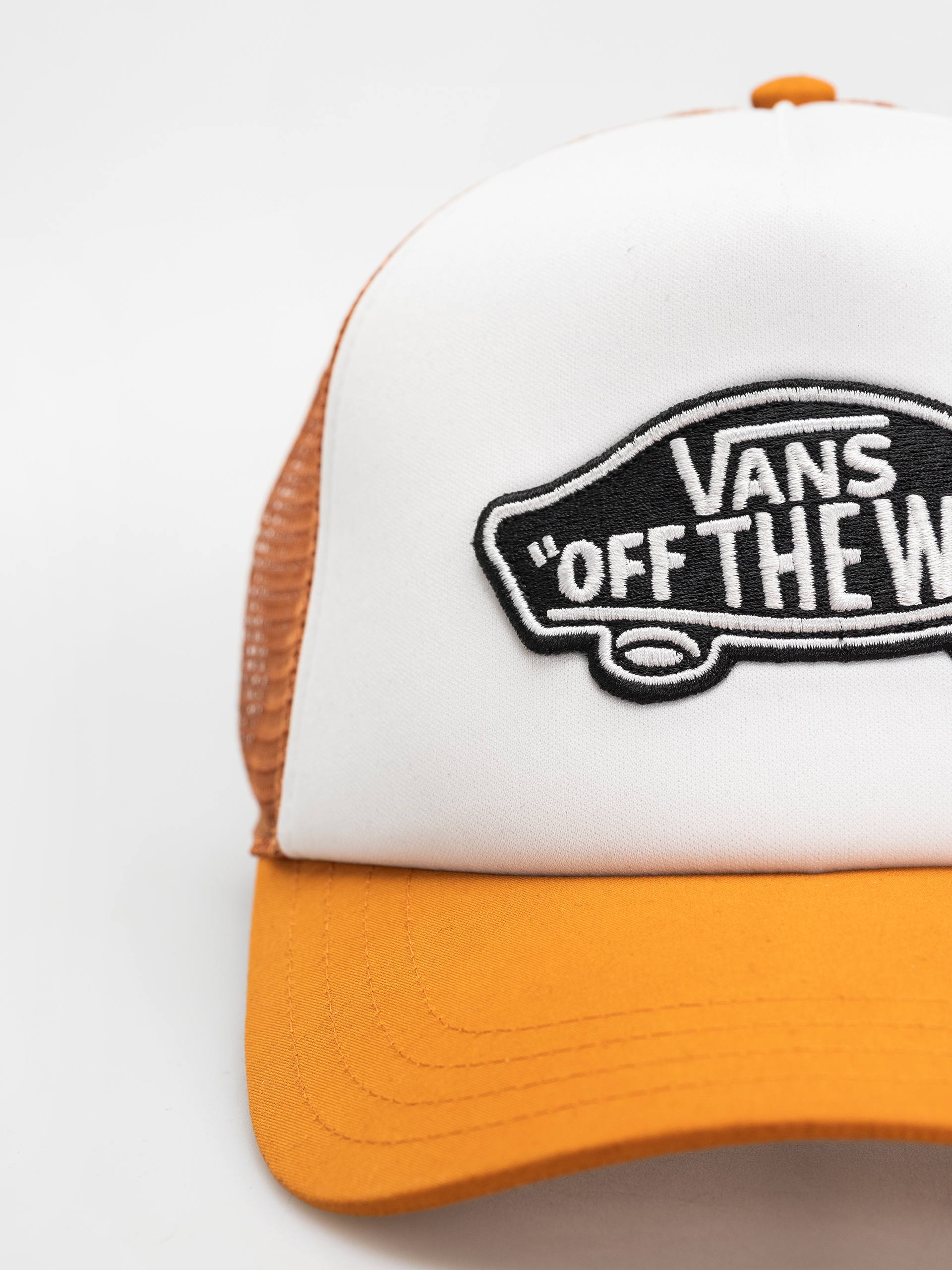 Vans Classic Patch Curved Bill Trucker Cap (marmalade)