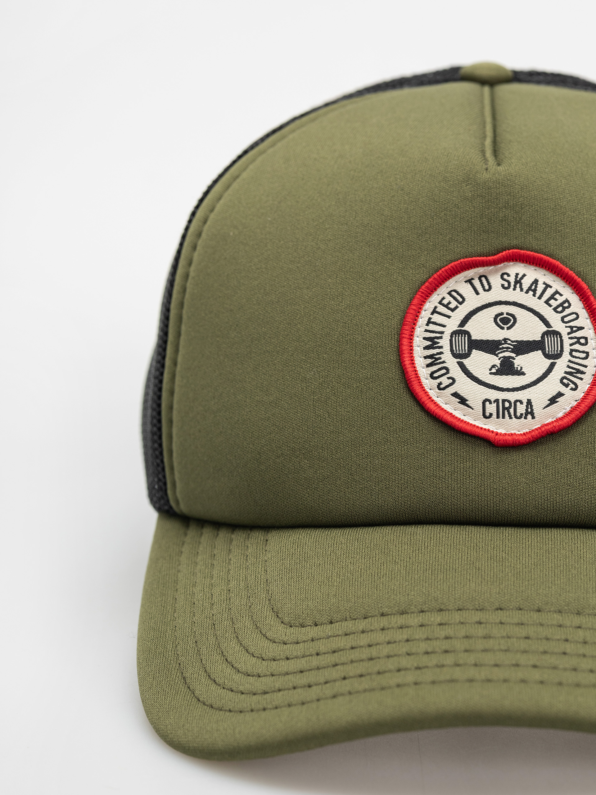 Circa C1rcle Trucker Cap (military/red)